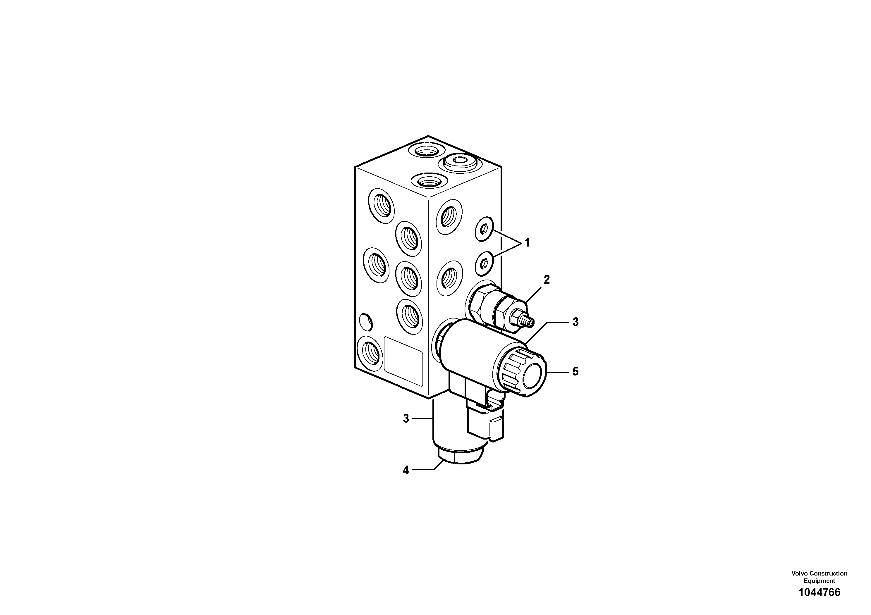 Схема запчастей Volvo A35E - 17279 Brake valve 