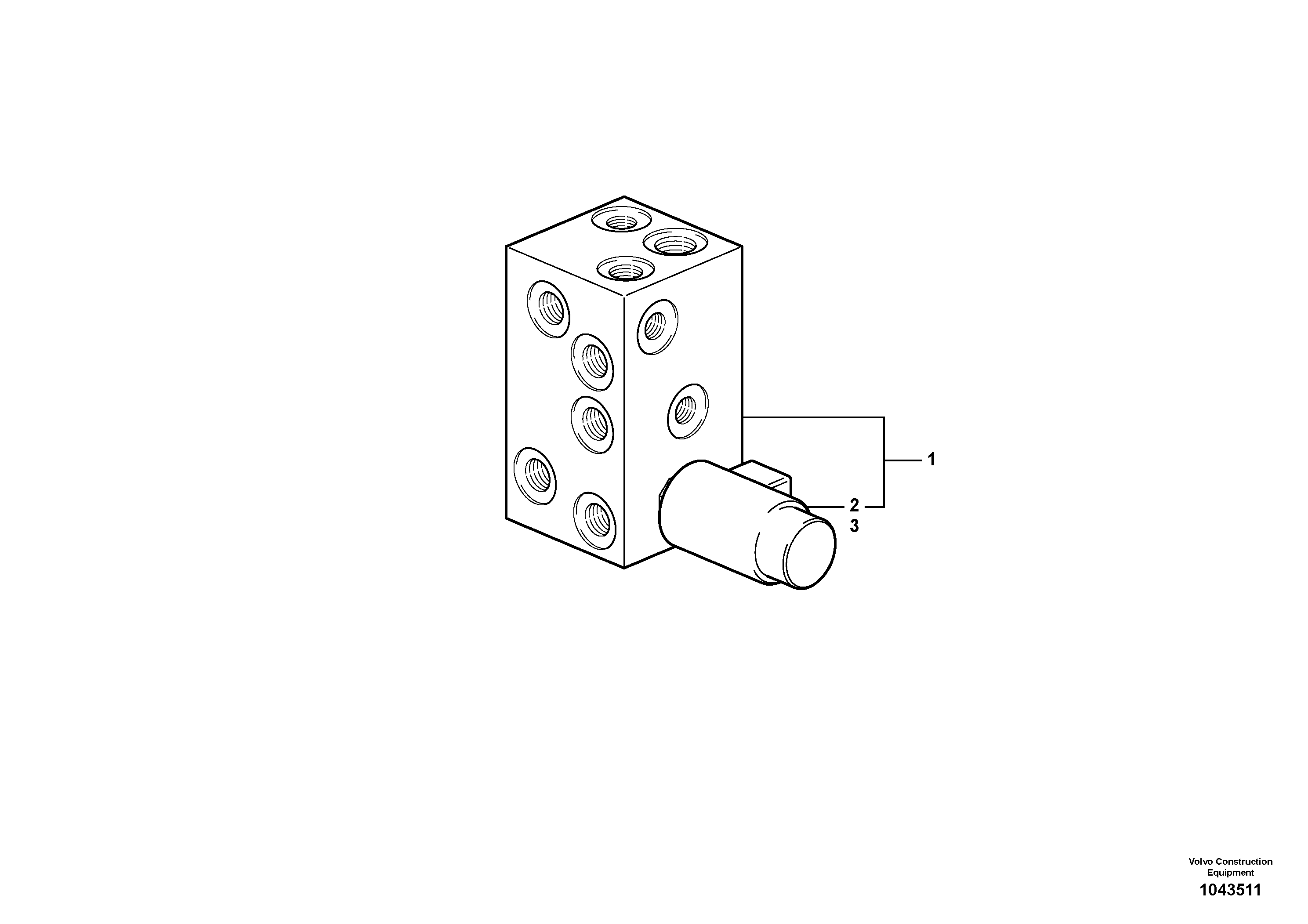 Схема запчастей Volvo A35E - 38565 Brake valve 