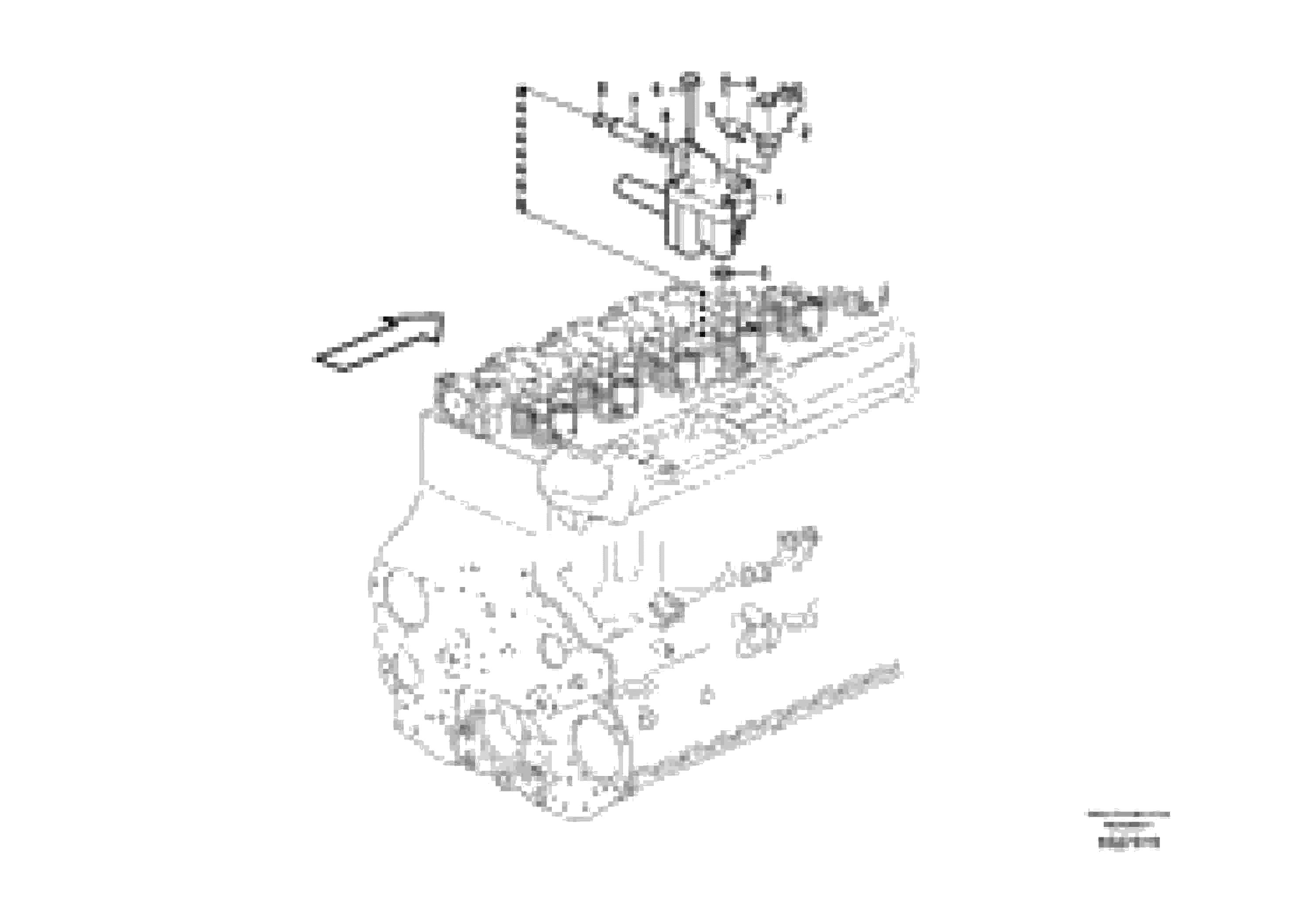 Схема запчастей Volvo A35E - 23460 Steering unit 