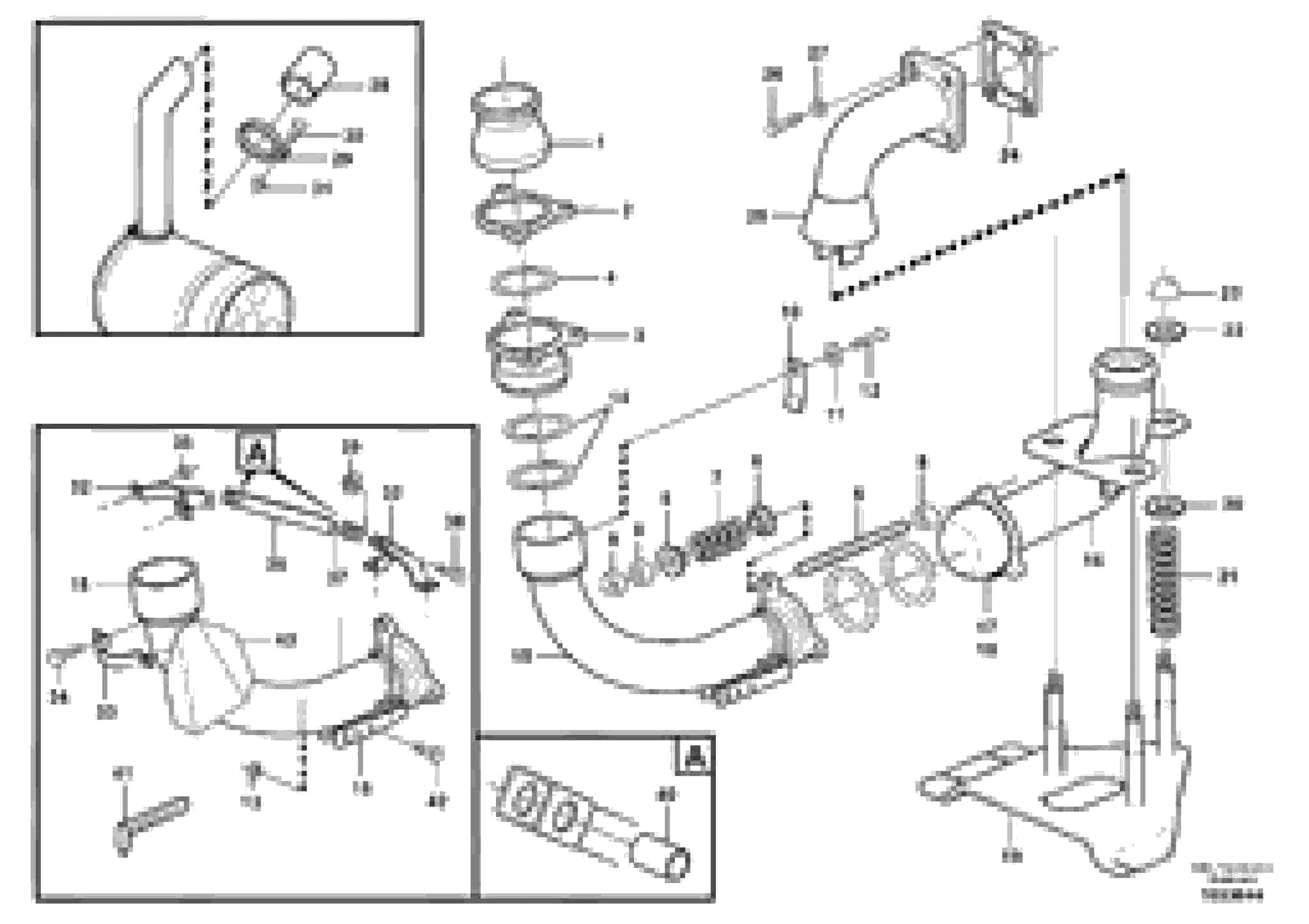 Схема запчастей Volvo A35E - 15983 Body heating 