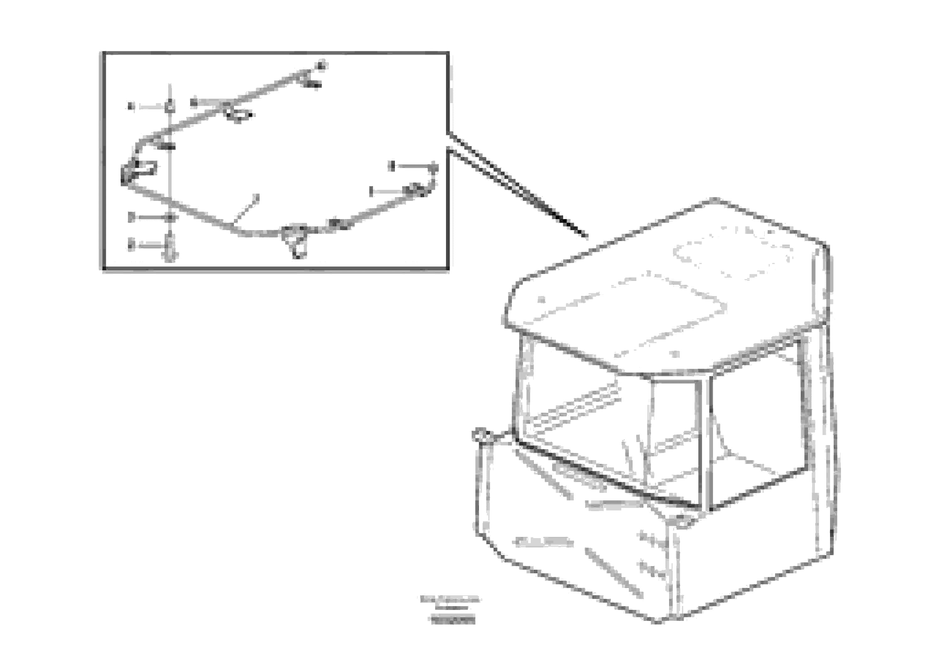 Схема запчастей Volvo A35E FS FULL SUSPENSION - 31998 Roof arch 