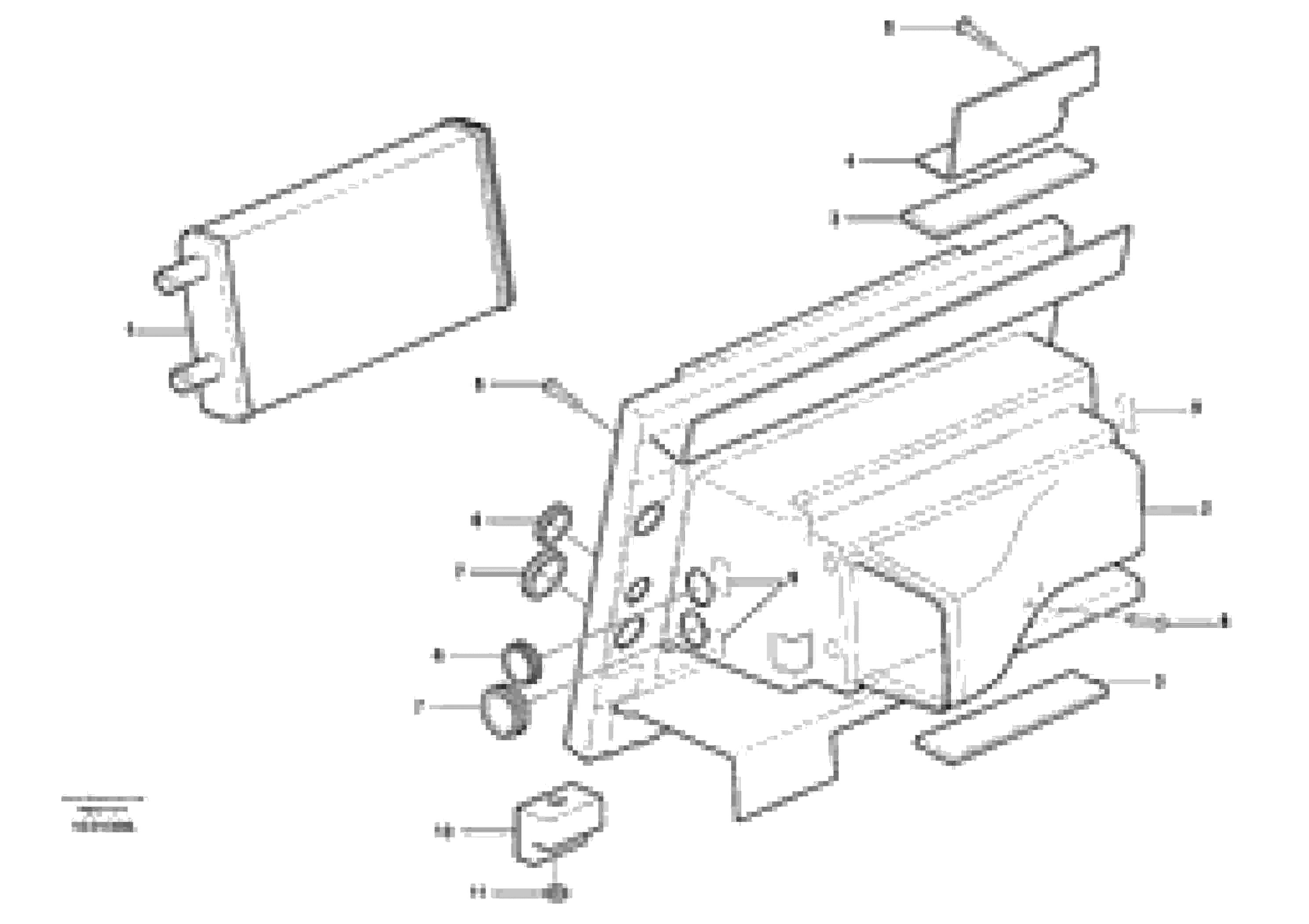 Схема запчастей Volvo A35E FS FULL SUSPENSION - 27399 Heating unit 