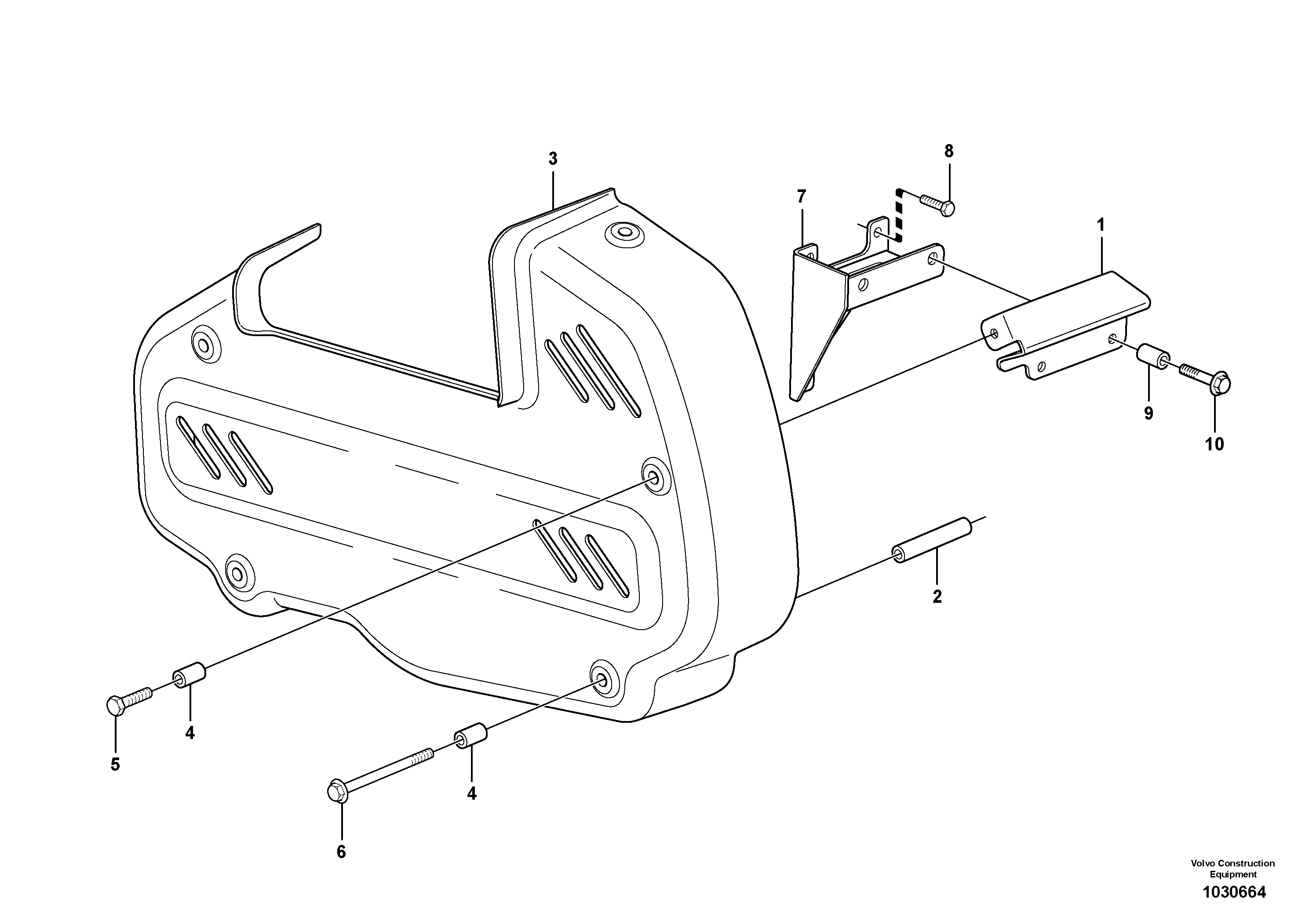 Схема запчастей Volvo A40E - 30520 Belt transmission 