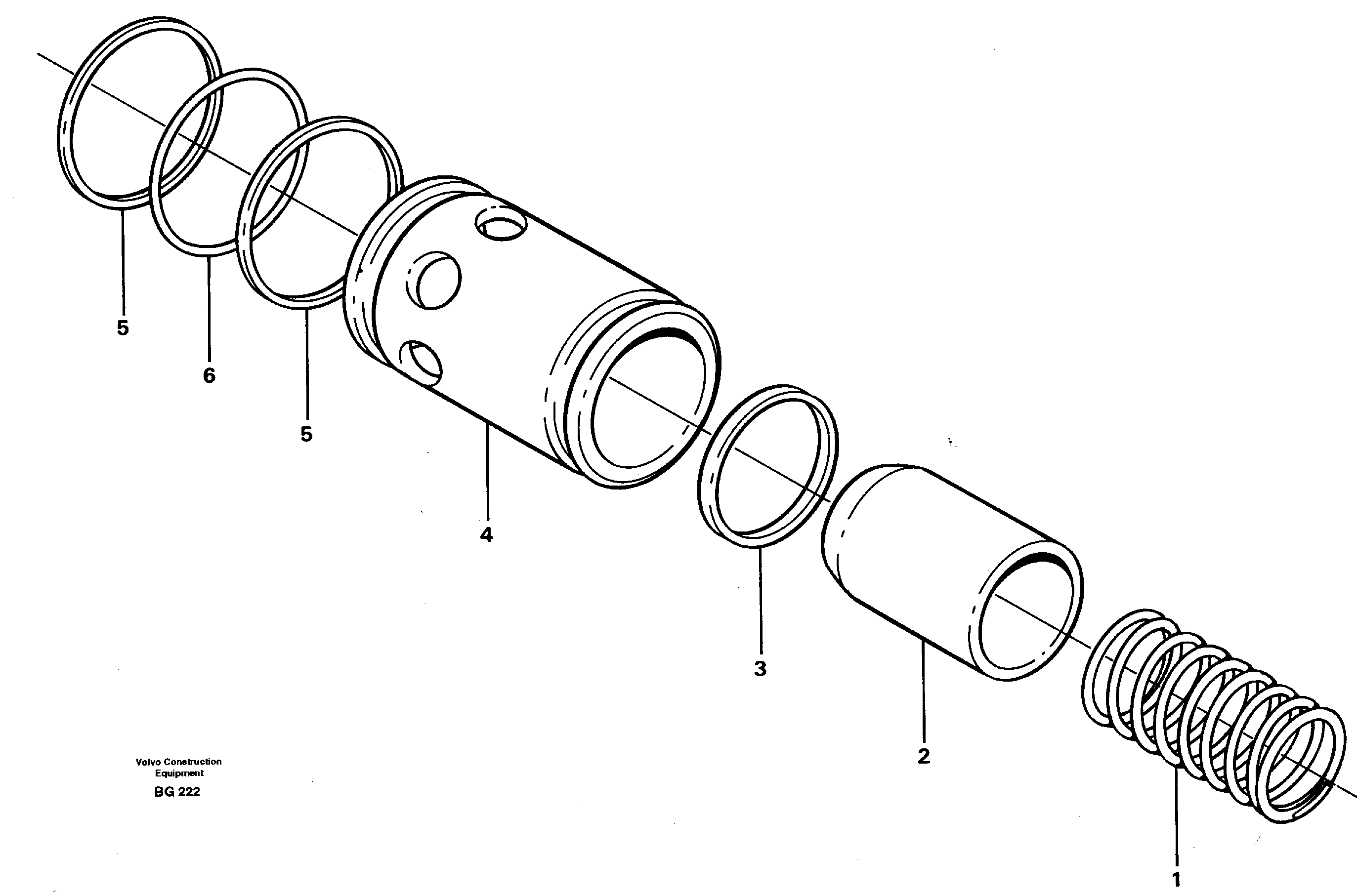 Схема запчастей Volvo A40 - 18135 Valve, circuit body and return valve A40 VOLVO BM VOLVO BM A40 SER NO - 1151/- 60026