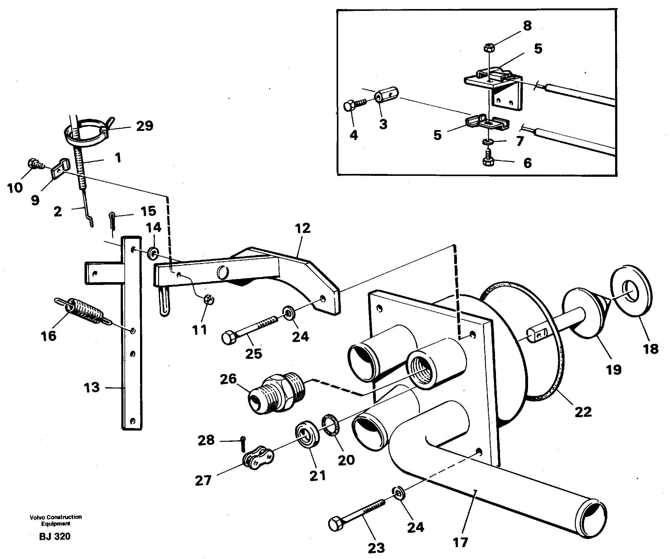 Схема запчастей Volvo A30C - 59810 Shut-off valve A30C VOLVO BM VOLVO BM A30C SER NO - 2320/- 2275, USA