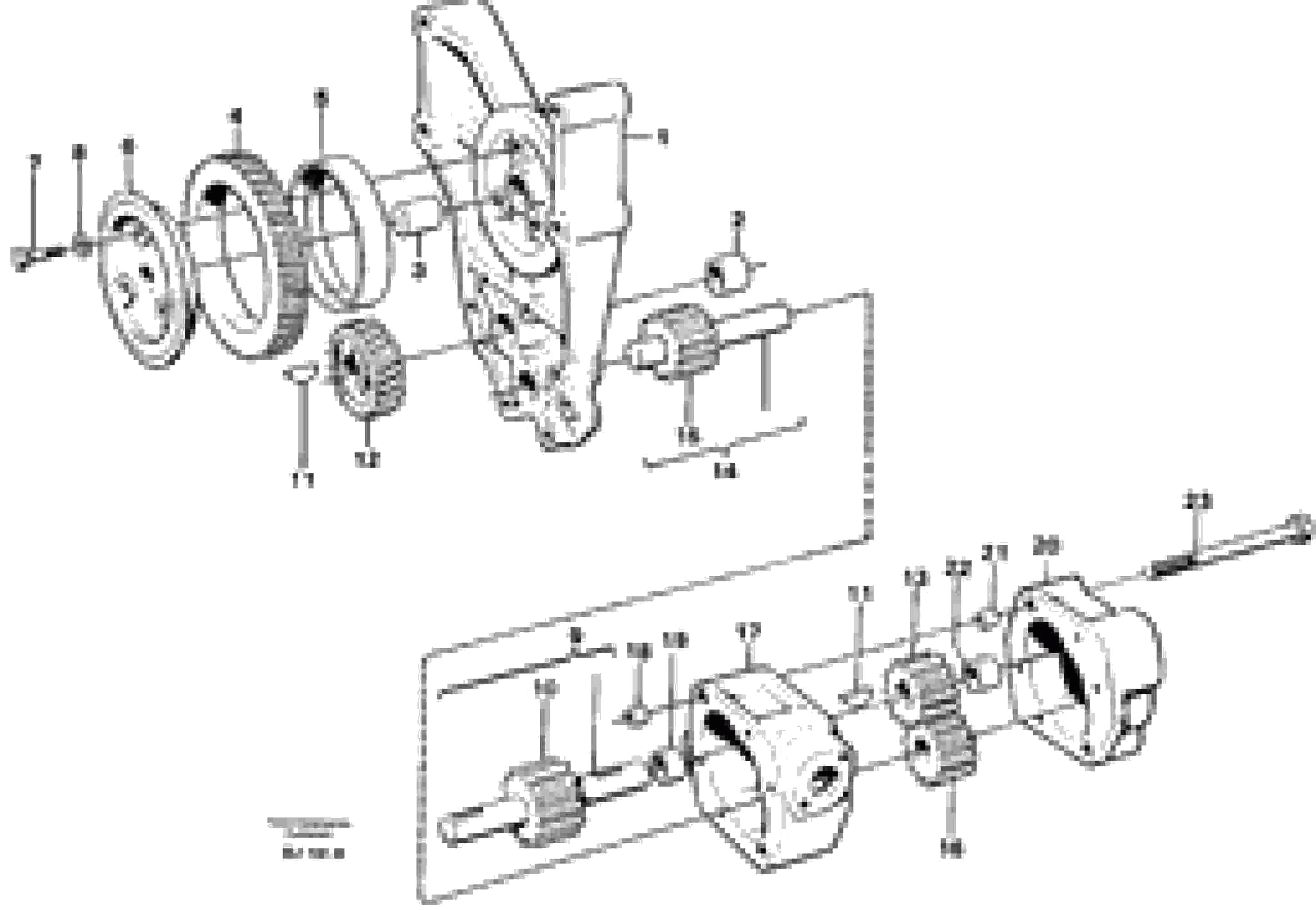 Схема запчастей Volvo A30C - 97996 Насос масляный A30C VOLVO BM VOLVO BM A30C SER NO - 2320/- 2275, USA