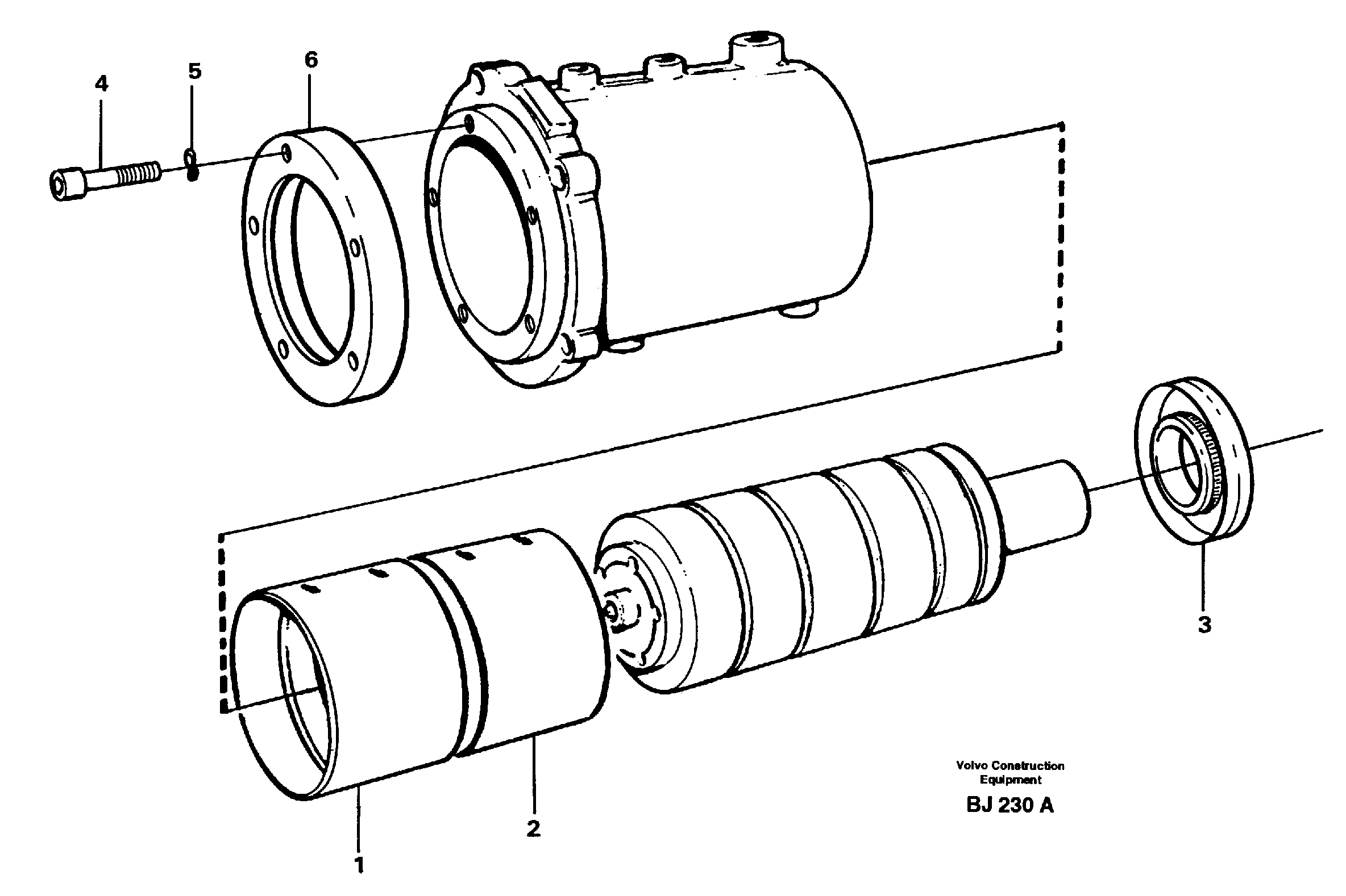 Схема запчастей Volvo A30C - 11244 Injection timing device A30C VOLVO BM VOLVO BM A30C SER NO - 2320/- 2275, USA