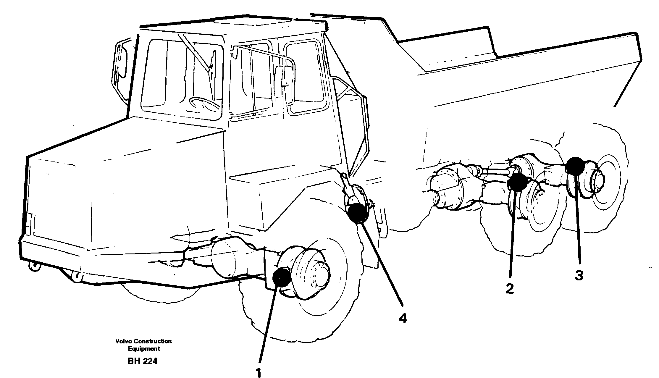 Схема запчастей Volvo A20C - 6815 Brakes A20C VOLVO BM VOLVO BM A20C SER NO - 3051