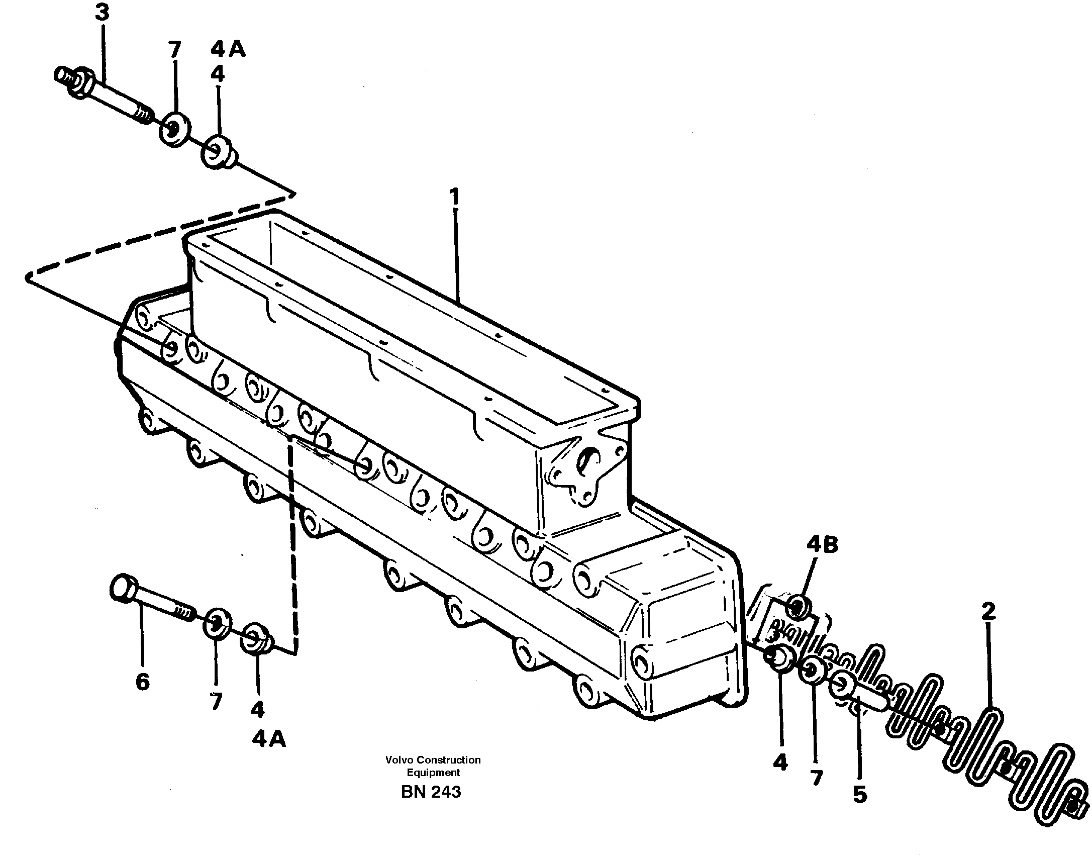 Схема запчастей Volvo A25C - 22010 Inlet manifold A25C