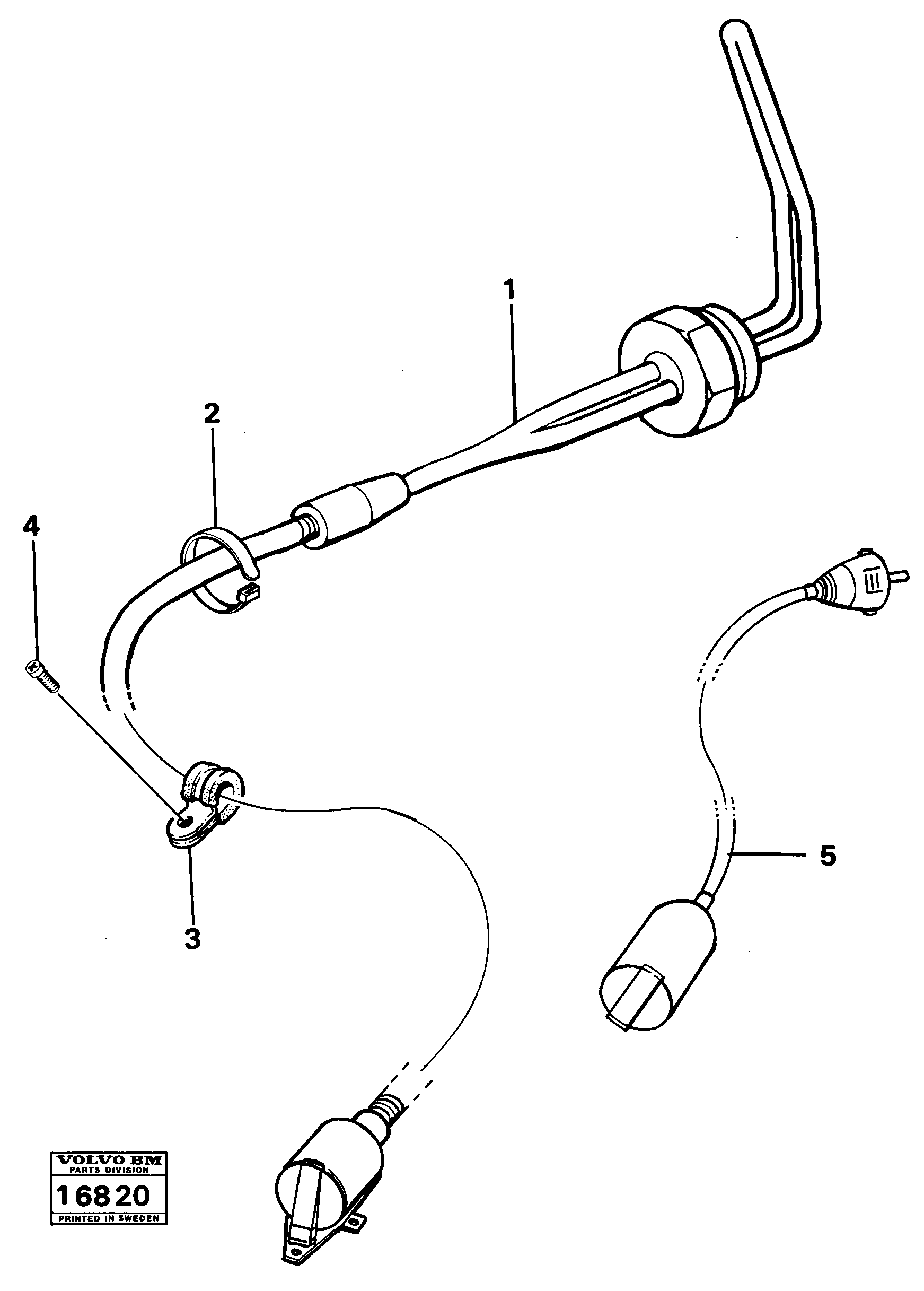 Схема запчастей Volvo 861 861 - 12606 Engine heater 98982 