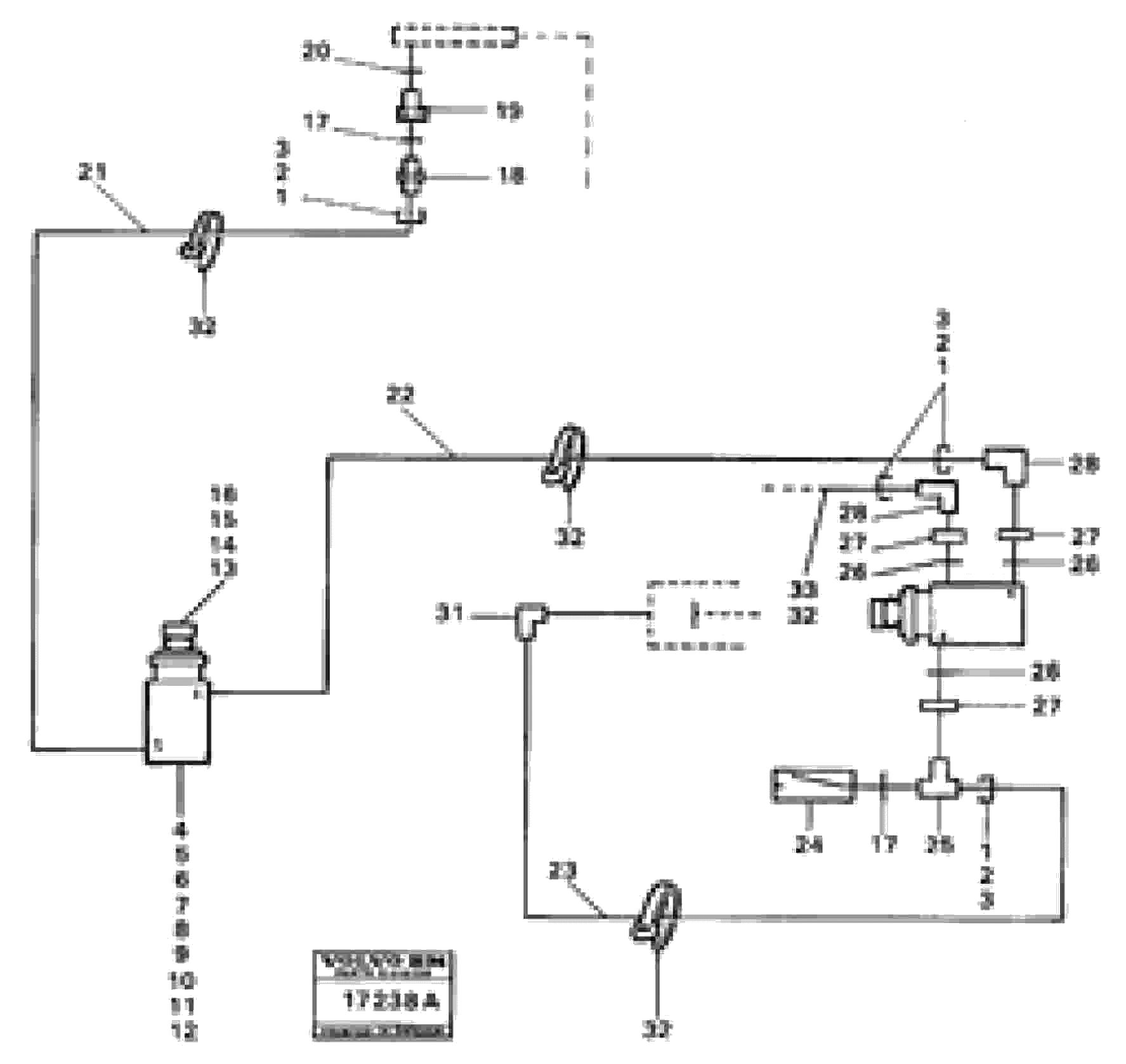 Схема запчастей Volvo 5350B Volvo BM 5350B SER NO 2229 - 3999 - 20834 Air dump system 