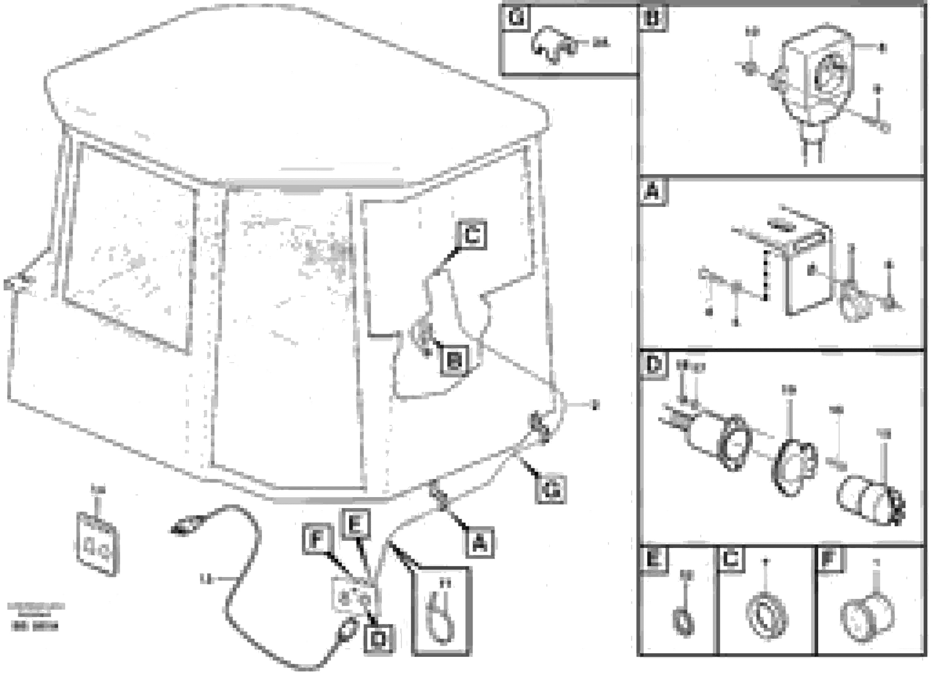 Схема запчастей Volvo A35D - 34854 Heater outlet 