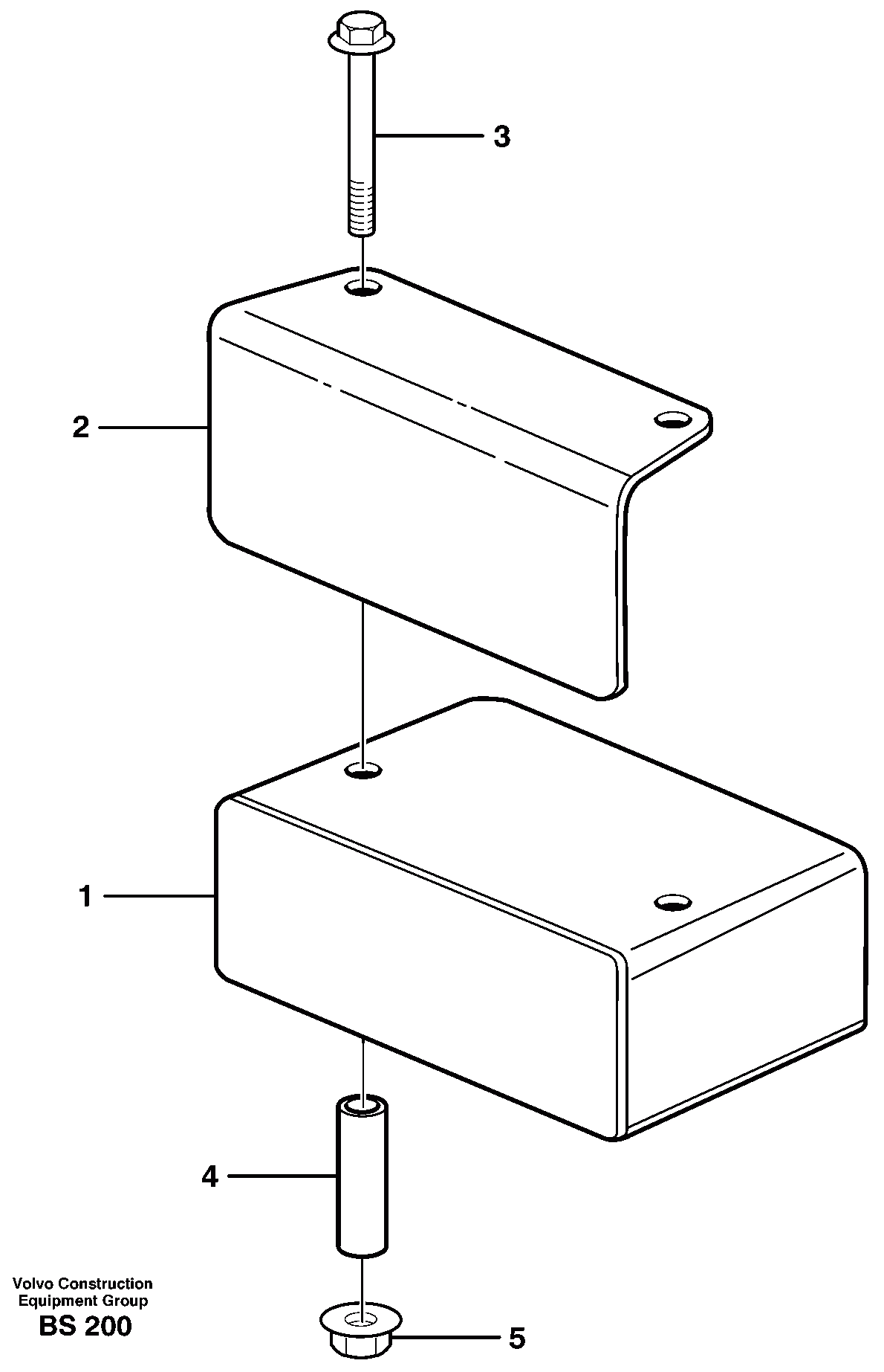 Схема запчастей Volvo A35D - 15861 Back-up warning unit 