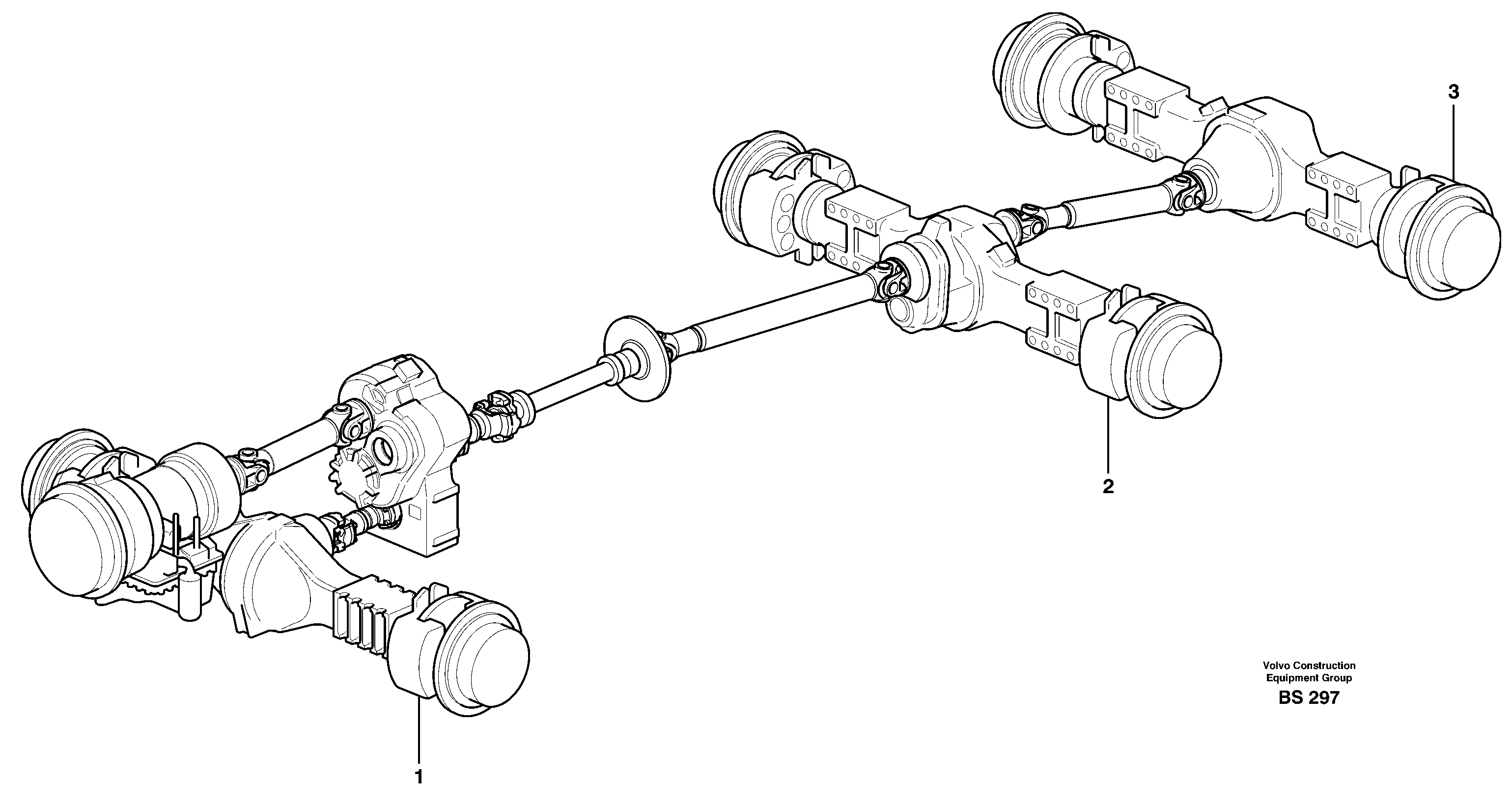 Схема запчастей Volvo A35D - 16669 Brake / planetary shaft 