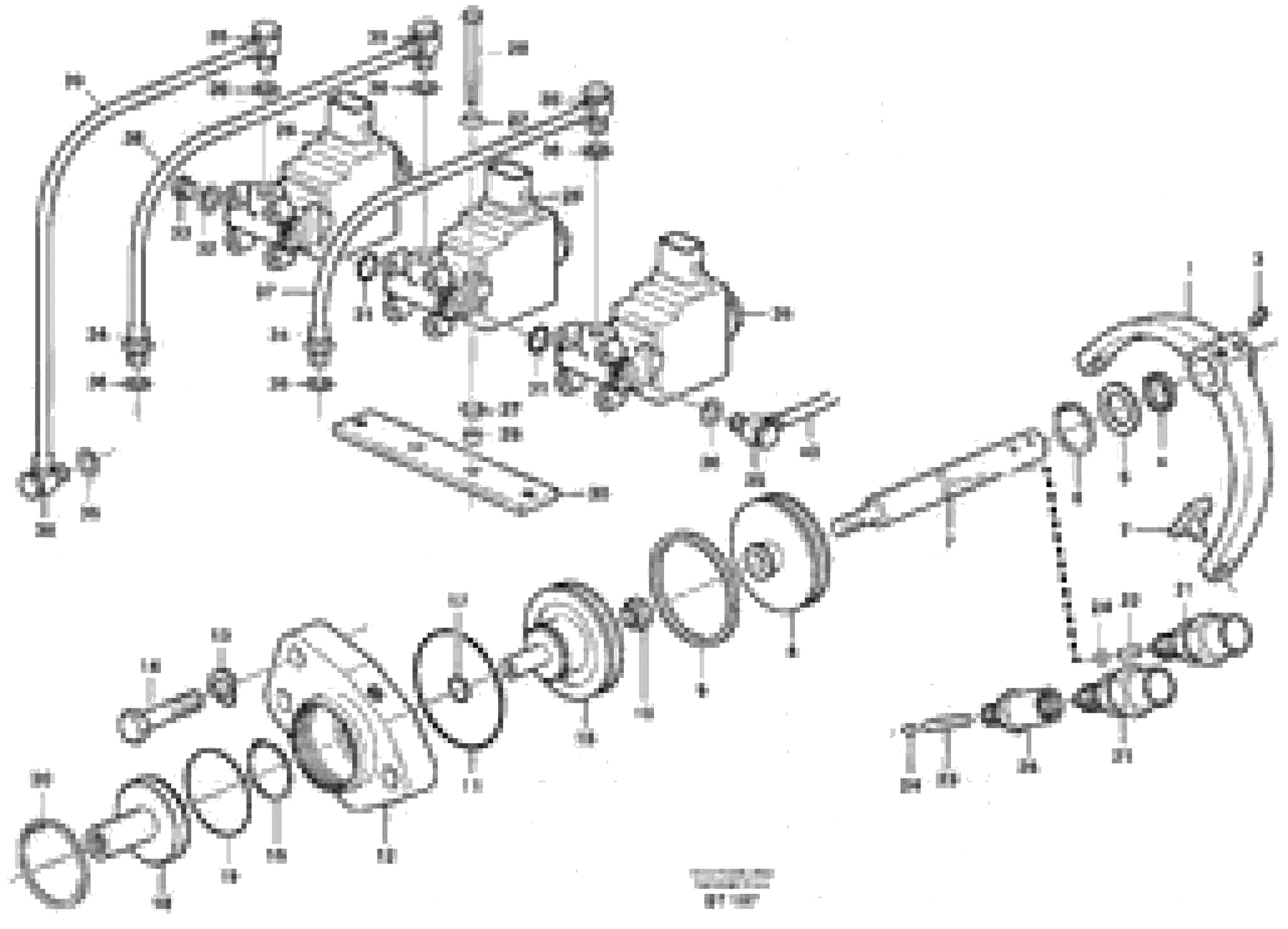 Схема запчастей Volvo A40D - 97948 Control for high and low gear 