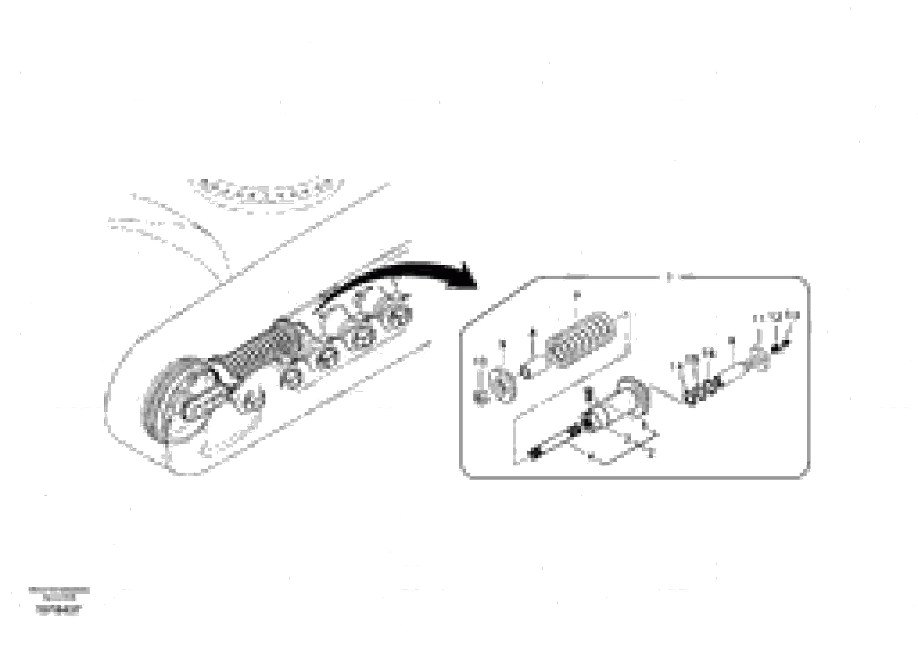 Схема запчастей Volvo EC135B SER NO 20001- - 17238 Undercarriage, spring package 