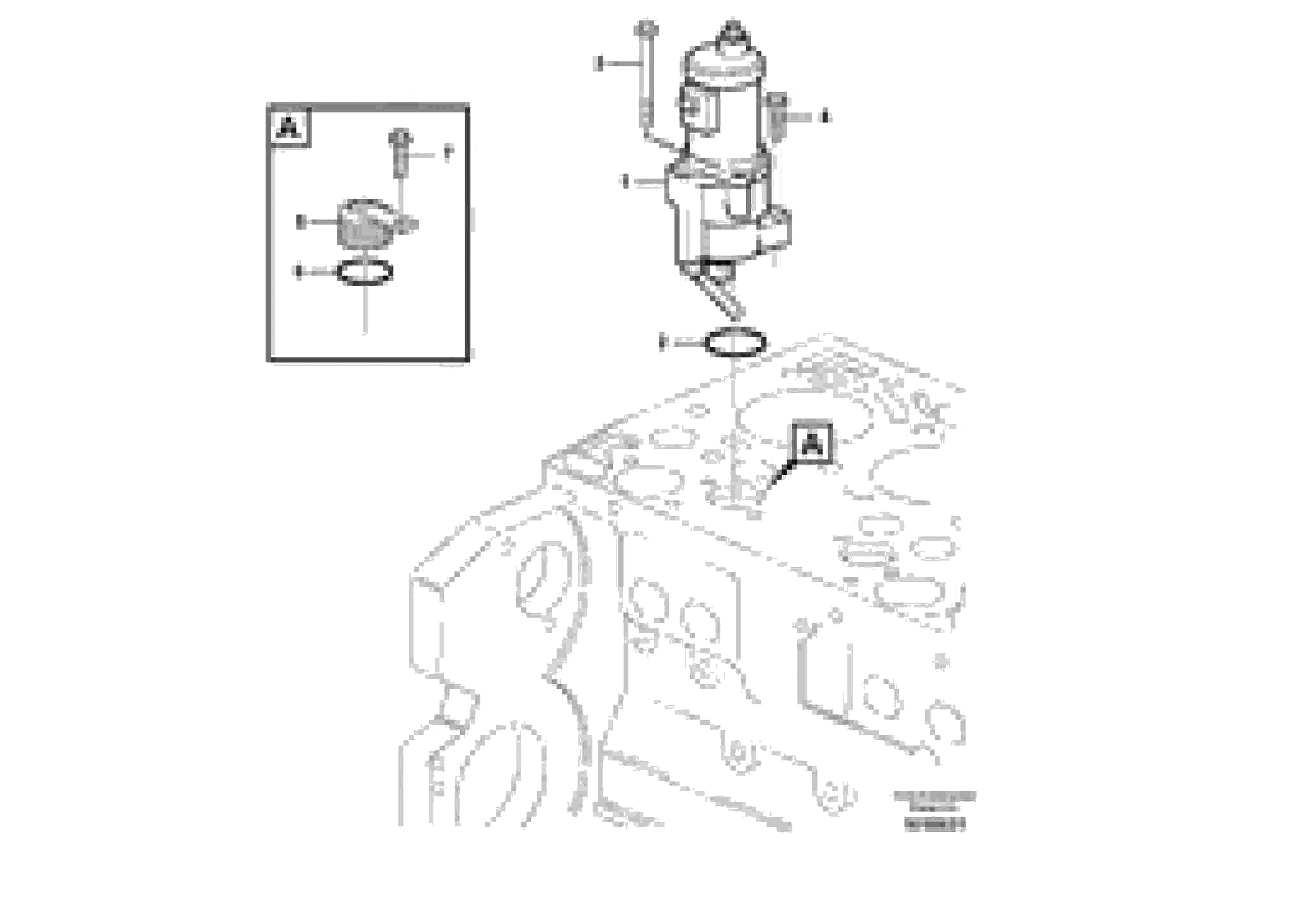 Схема запчастей Volvo EC135B SER NO 20001- - 11139 Shutdown device 