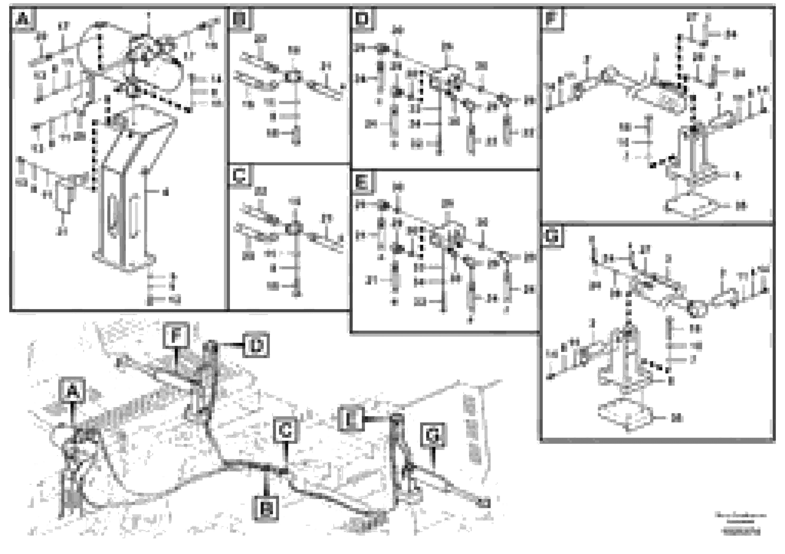 Схема запчастей Volvo FC2421C - 50872 Working hydraulics, Gullwing tilting device 