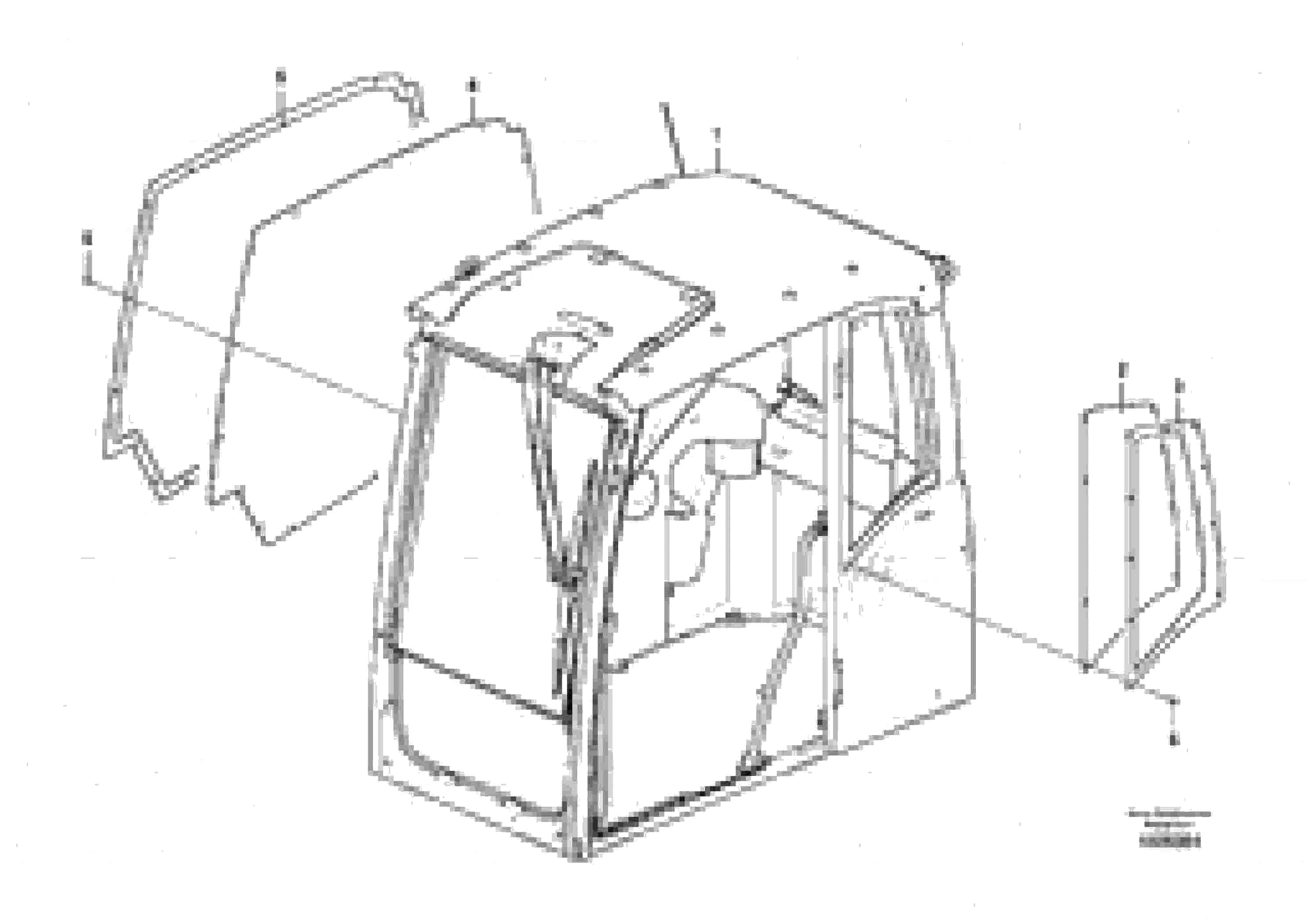 Схема запчастей Volvo FC2924C - 37707 Glass panes 