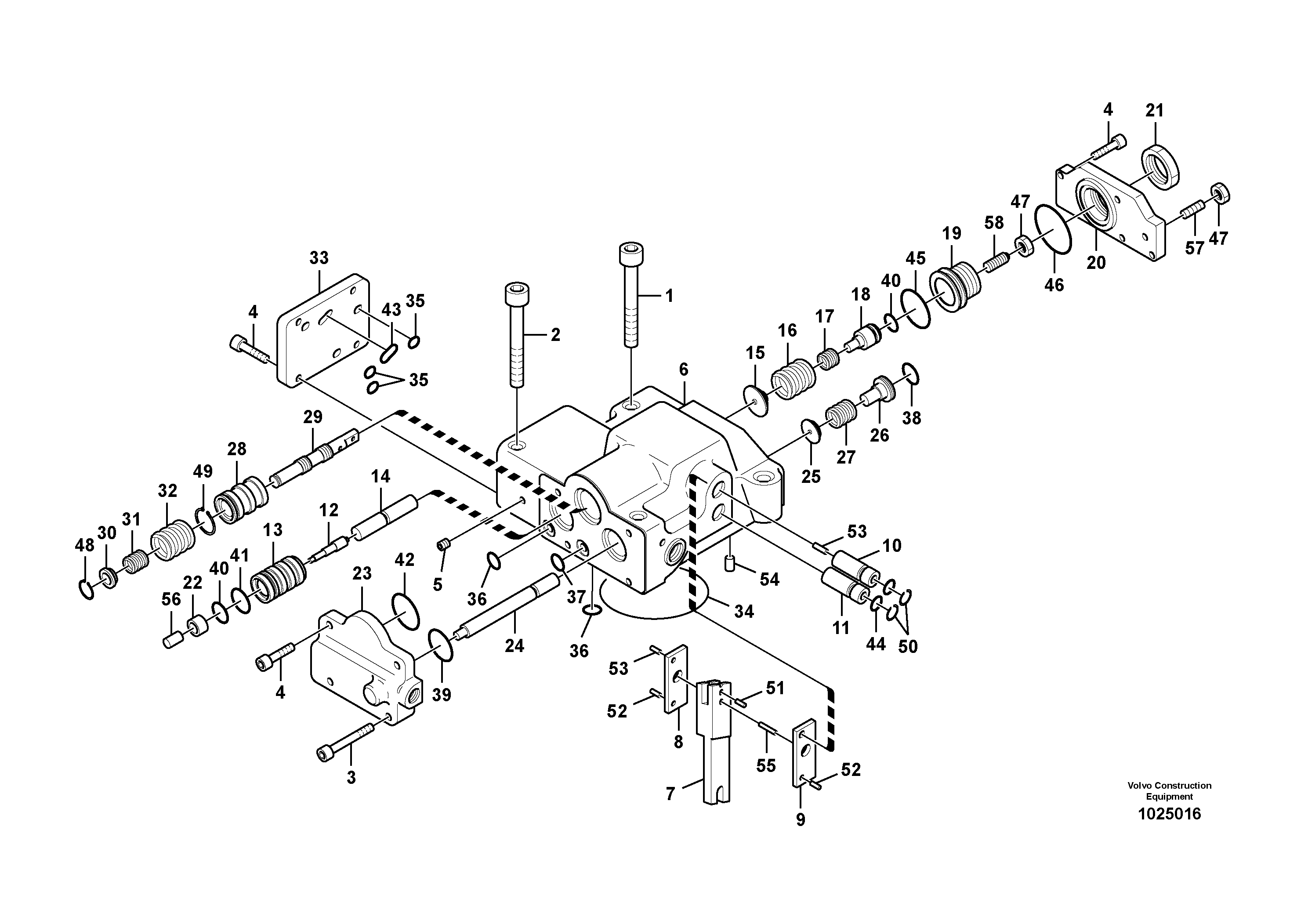 Схема запчастей Volvo FC2924C - 51925 Regulator, hydraulic pump 