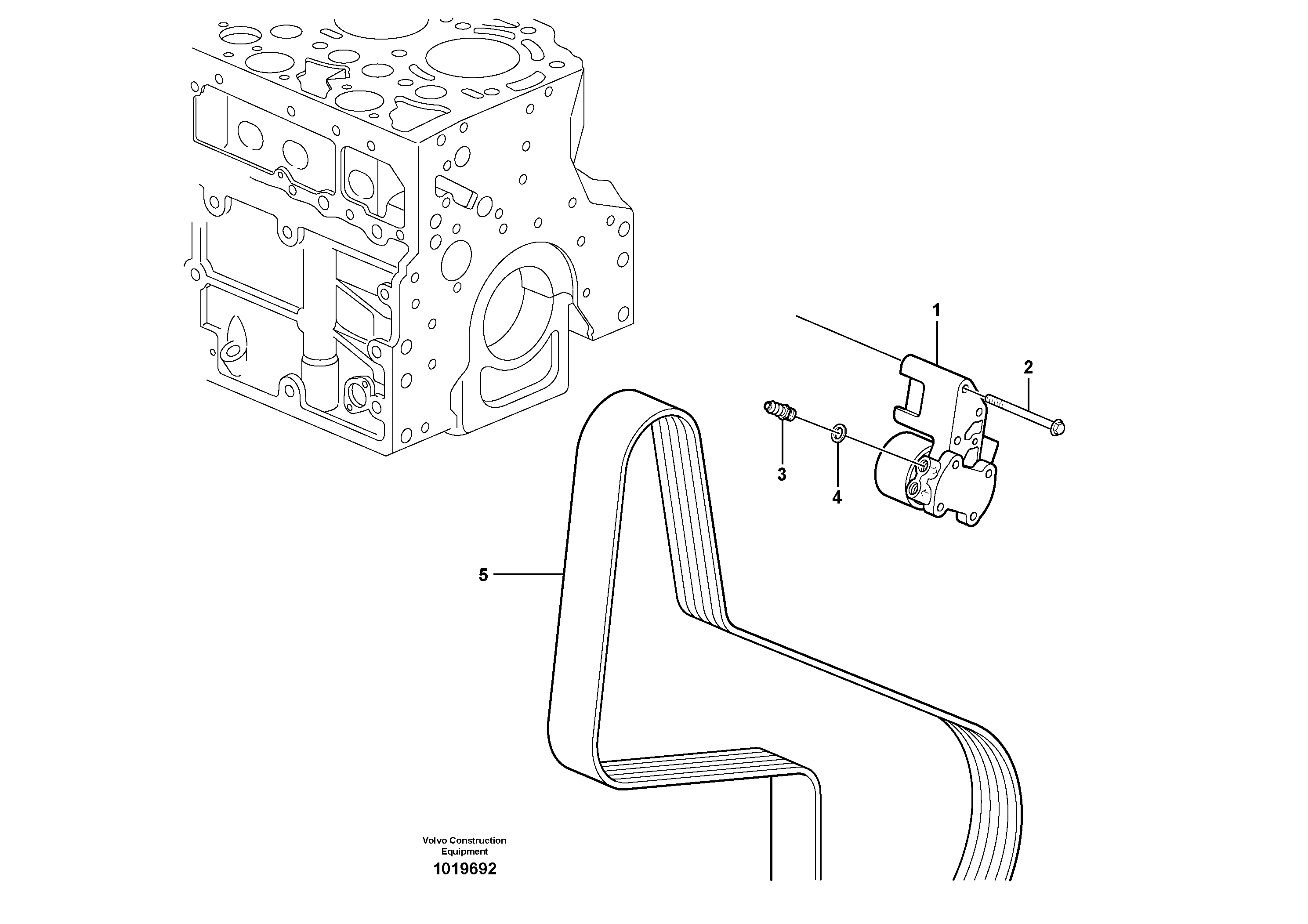 Схема запчастей Volvo FC2924C - 6073 Fuel pump 