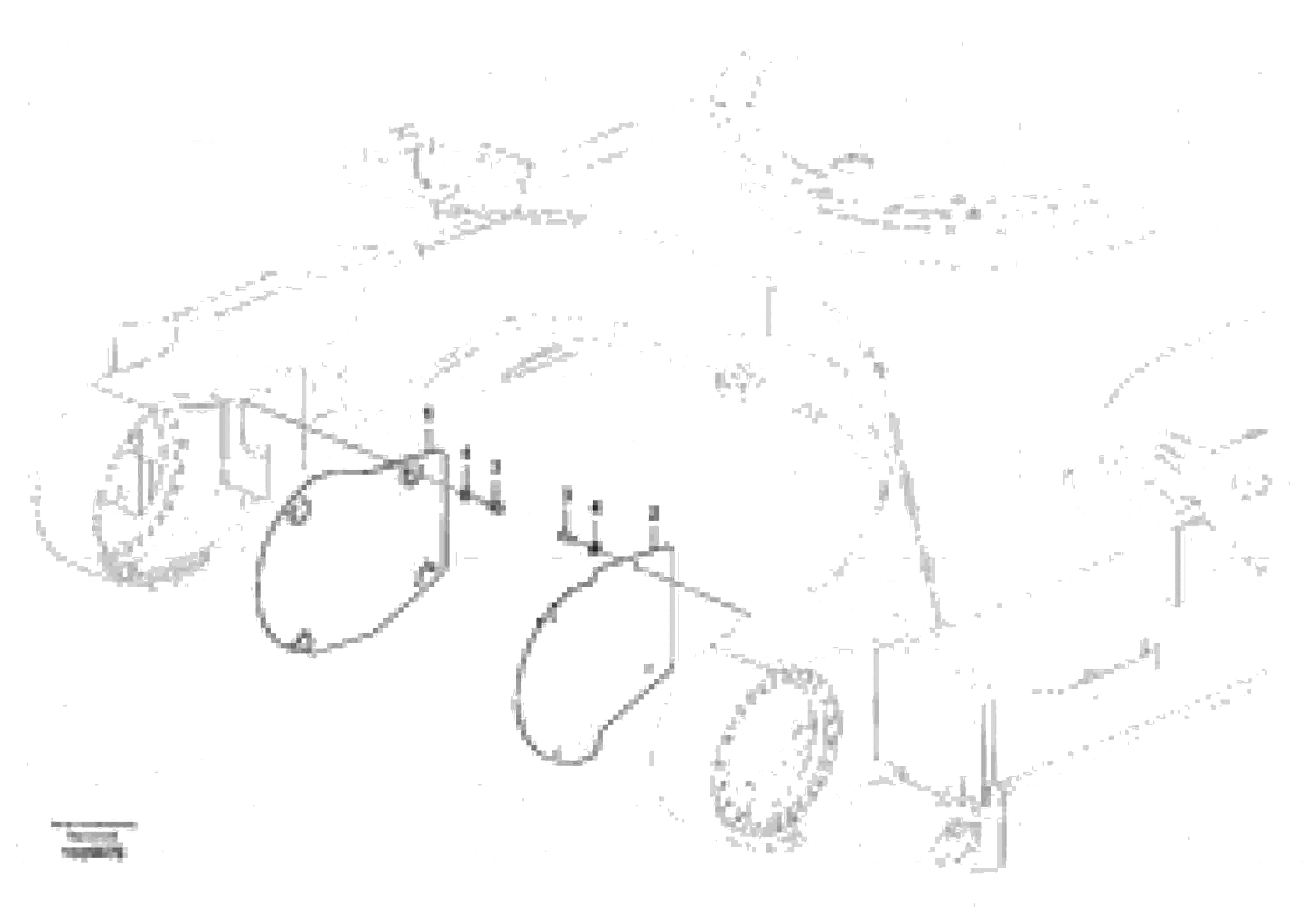 Схема запчастей Volvo FC3329C - 39733 Protective plate for travel motor 