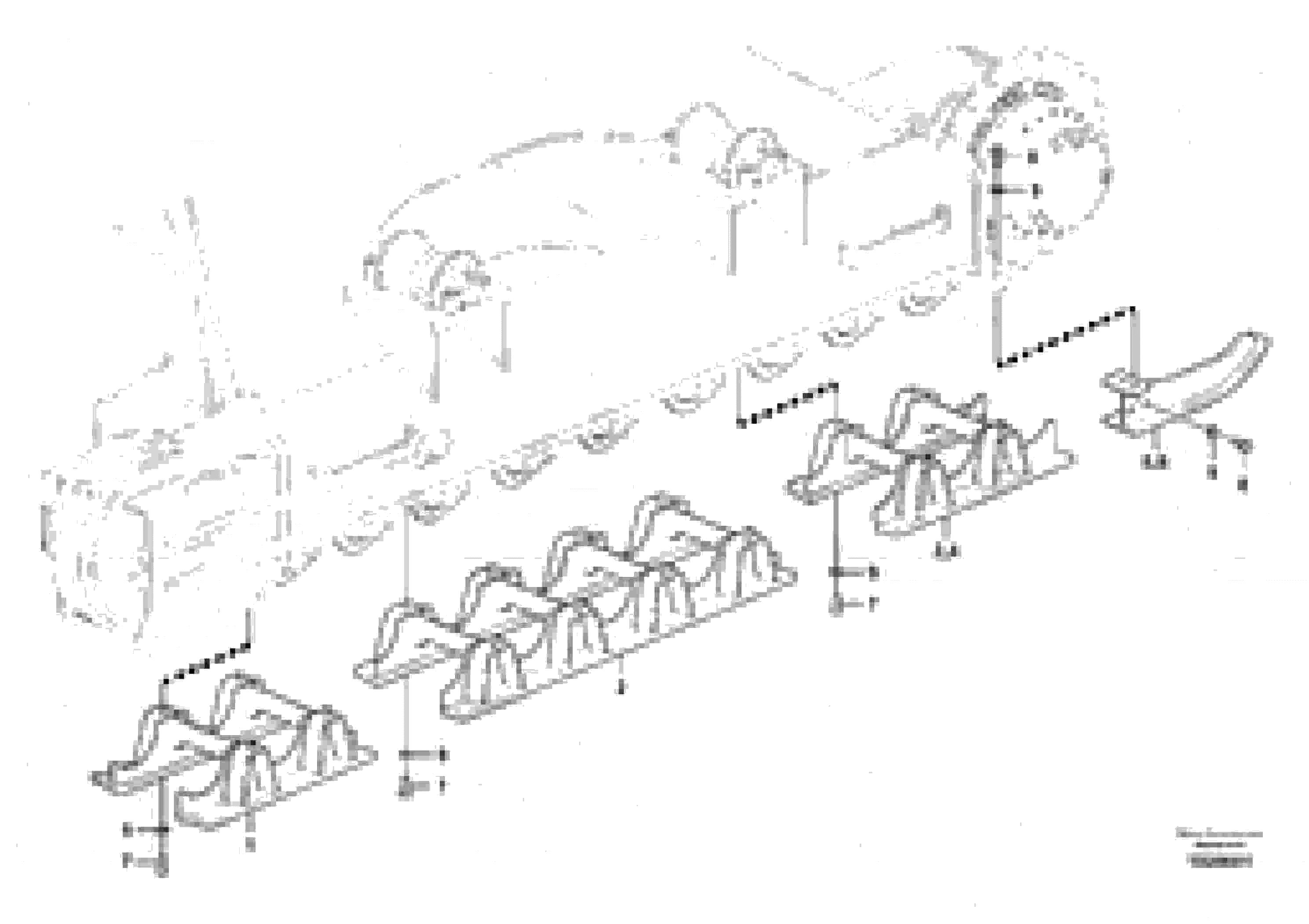 Схема запчастей Volvo FC3329C - 4955 Undercarriage, track guards 