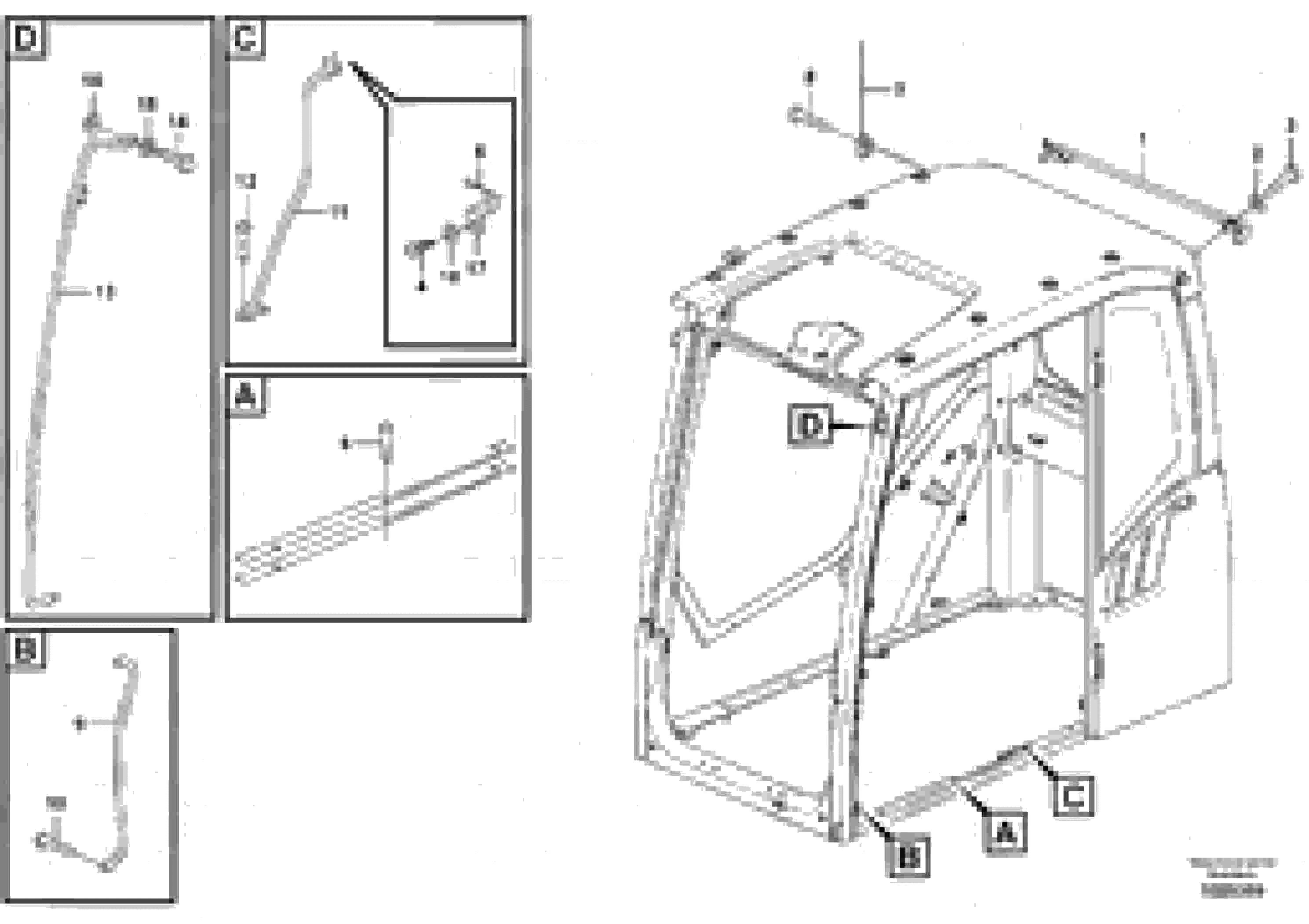 Схема запчастей Volvo FC3329C - 29088 Operators cab 