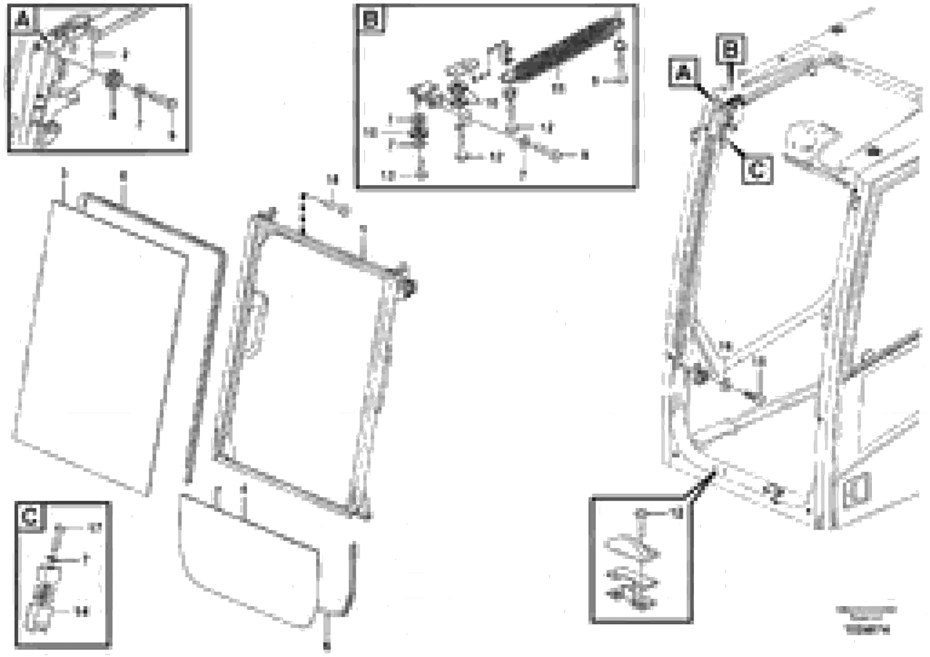 Схема запчастей Volvo FC3329C - 49839 Front window 