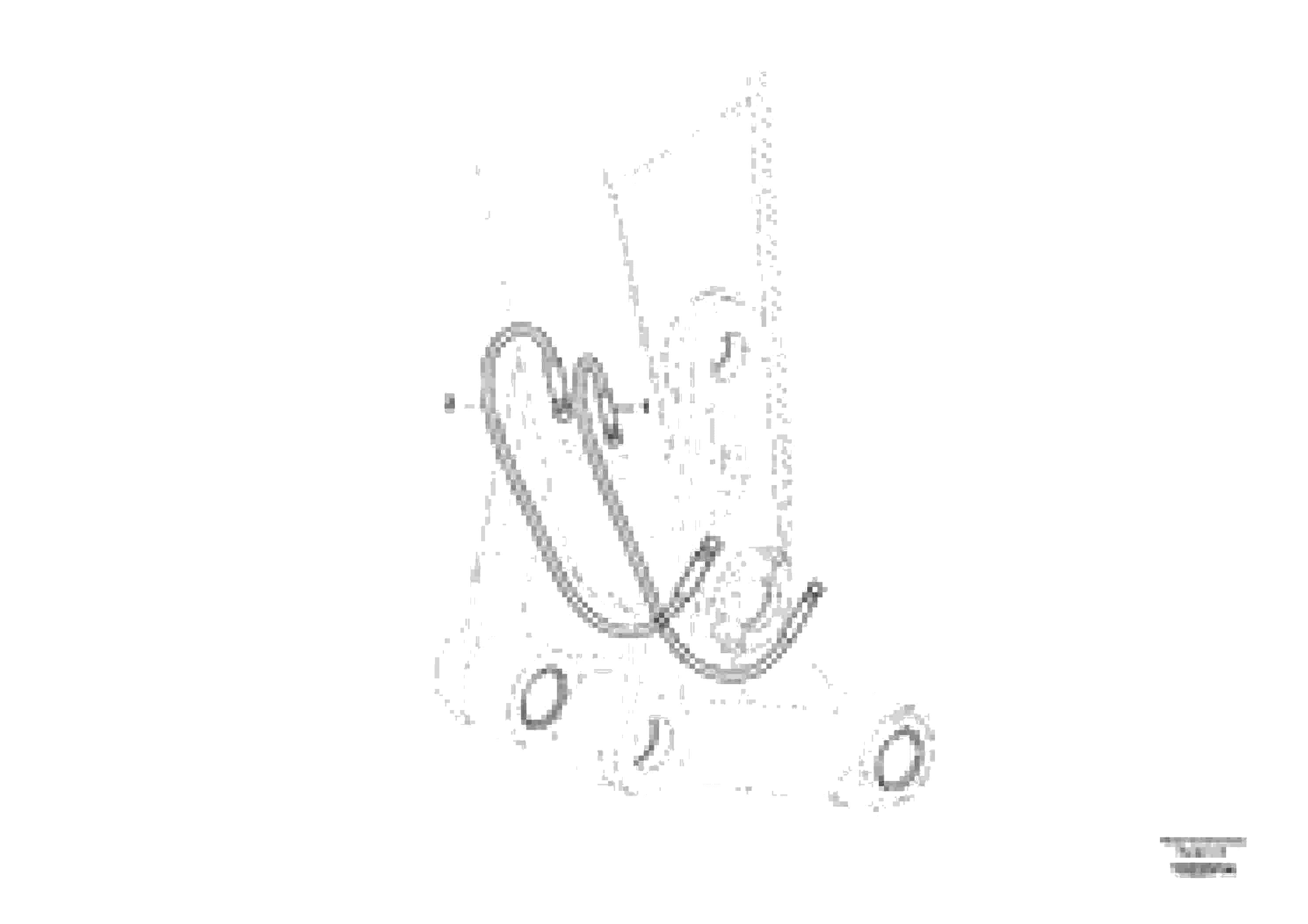 Схема запчастей Volvo FC2121C - 28941 Working hydraulic, quick fit on dipper arm 