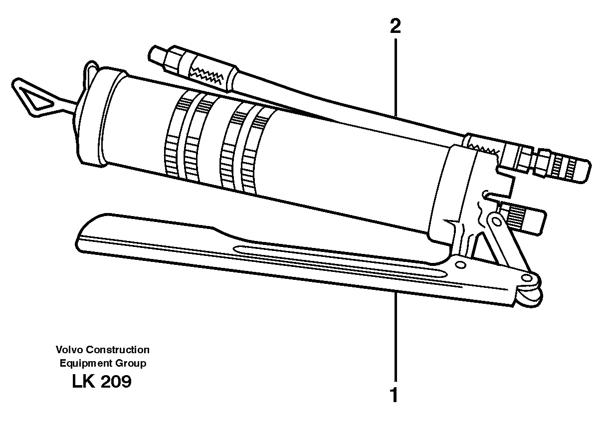 Схема запчастей Volvo EW140 - 39122 Инструменты для ремонта EW140 SER NO 1001-1487