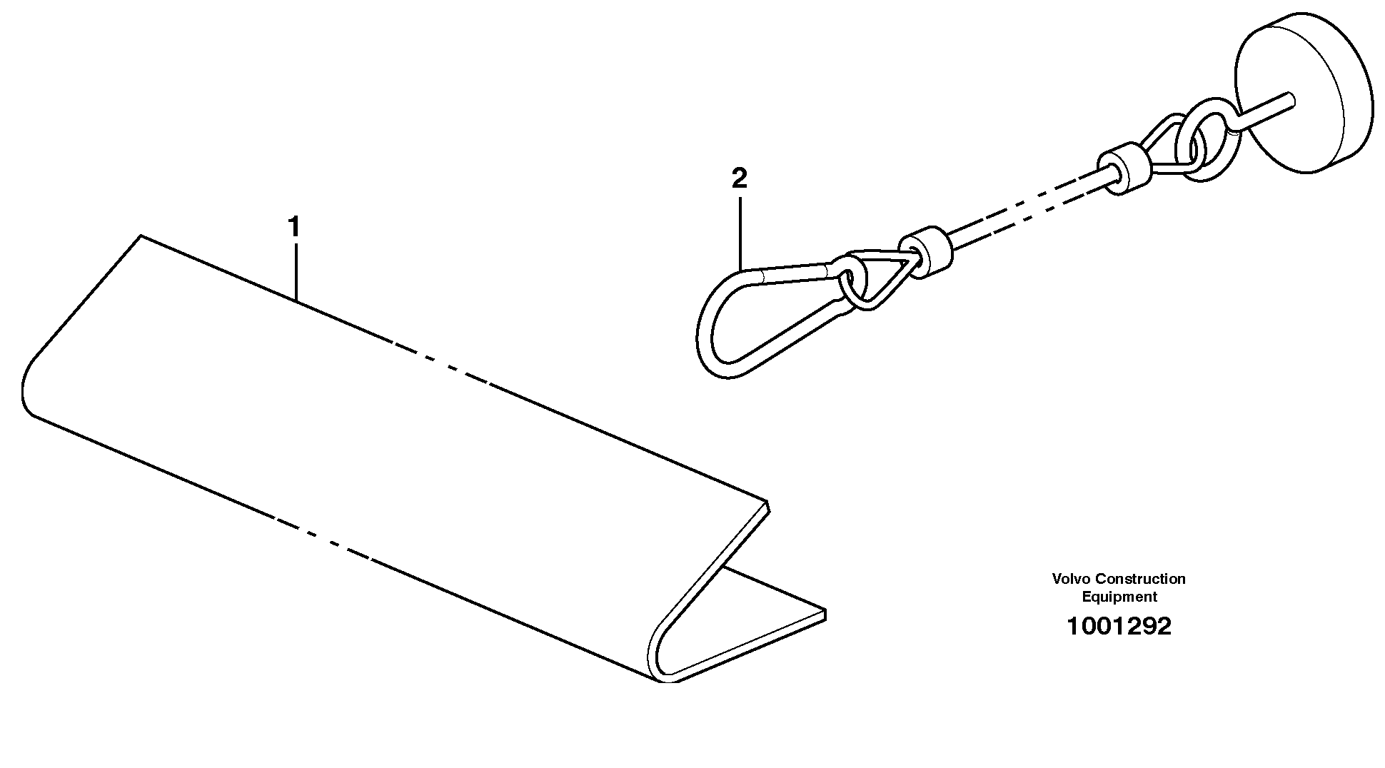 Схема запчастей Volvo EW160 - 39064 Bucket tooth protection ATTACHMENTS ATTACHMENTS BUCKETS