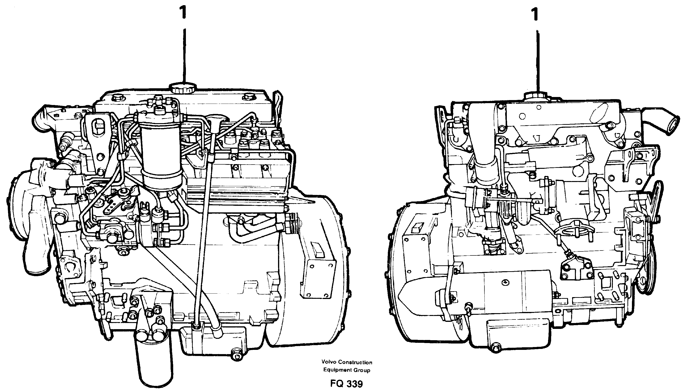 Схема запчастей Volvo EC130 - 15617 Двигатель в сборе EC130 ?KERMAN ?KERMAN EC130 SER NO - 103