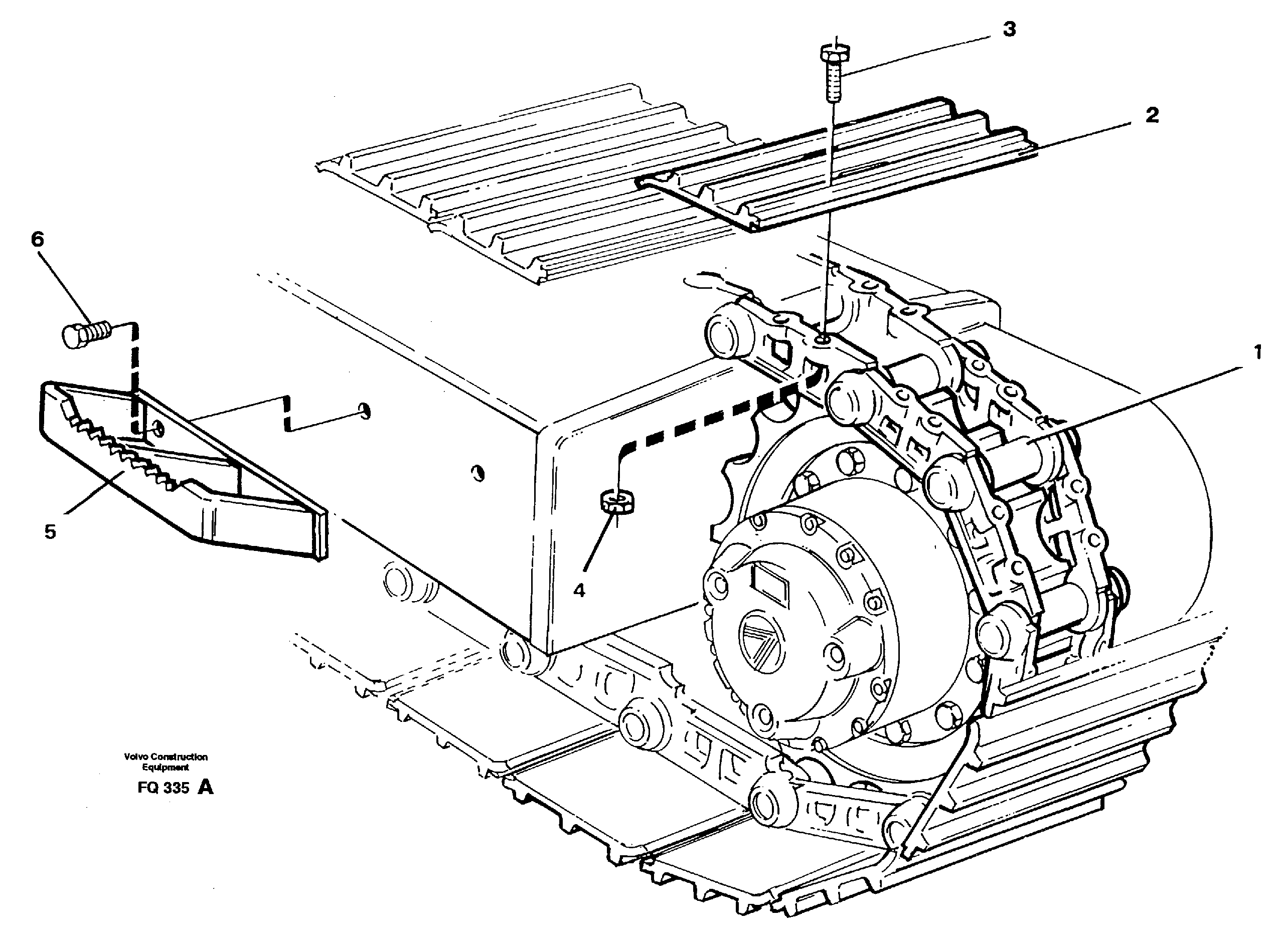 Схема запчастей Volvo EC130 - 31950 Crawler track EC130 ?KERMAN ?KERMAN EC130 SER NO - 103