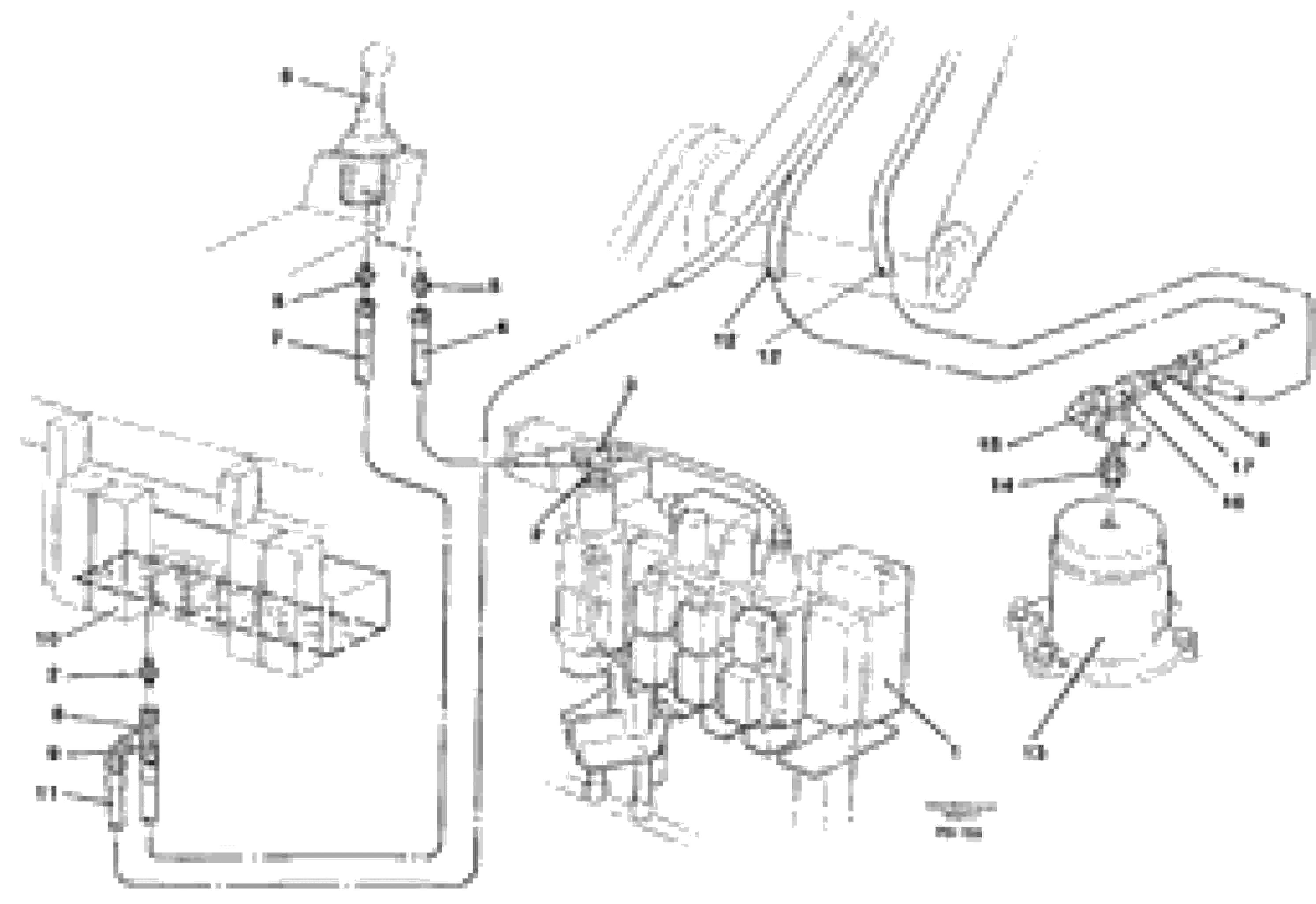 Схема запчастей Volvo EC130 - 42622 Servo hydraulics, boom EC130 ?KERMAN ?KERMAN EC130 SER NO - 103