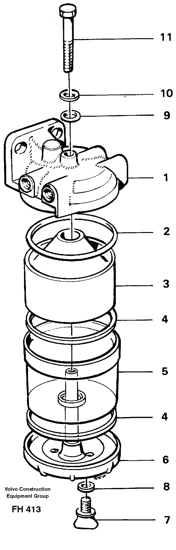 Схема запчастей Volvo EC300 - 30178 Slurry separator EC300 ?KERMAN ?KERMAN EC300