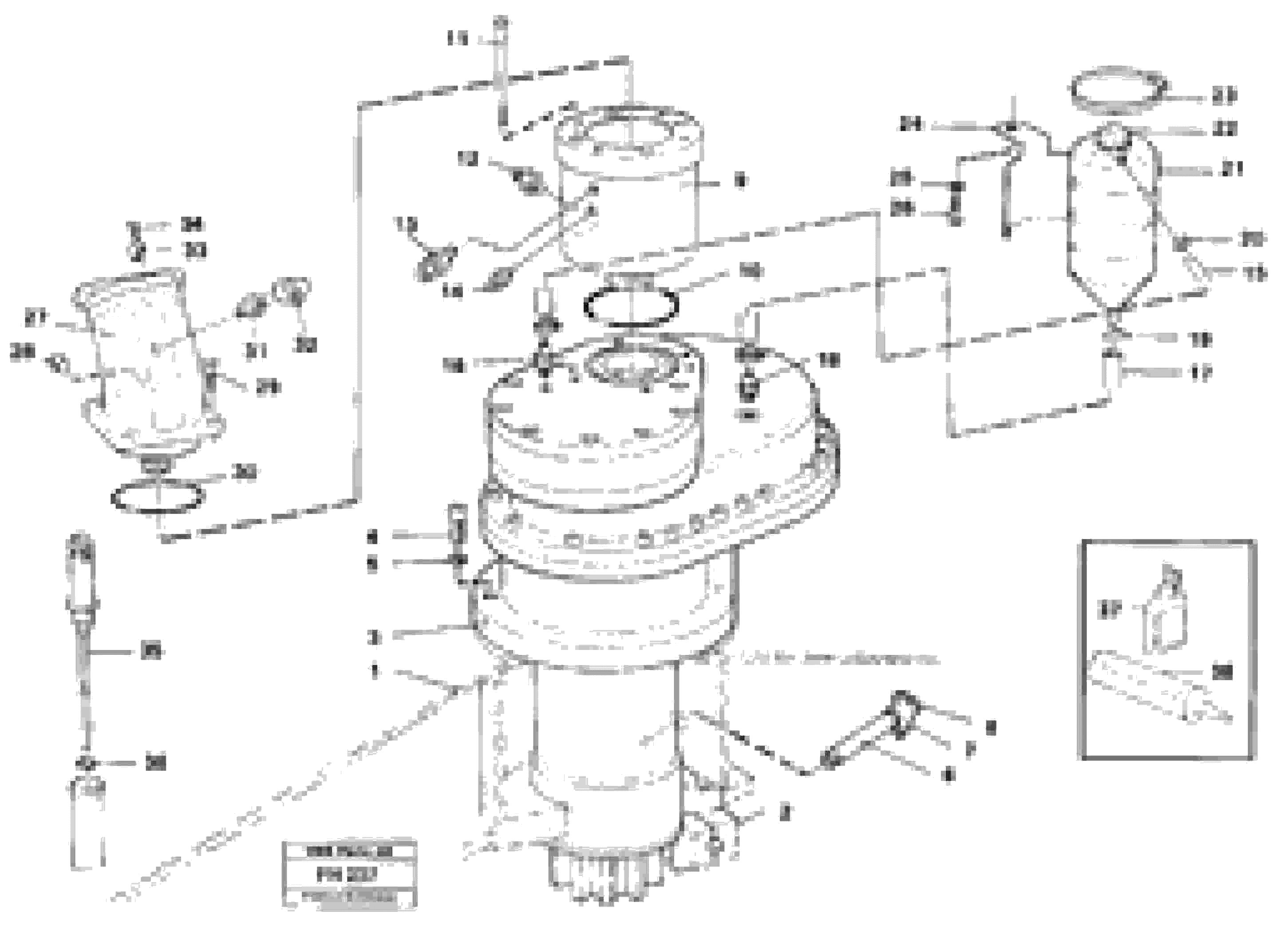 Схема запчастей Volvo EC300 - 67701 Superstructure with, slew transmission EC300 ?KERMAN ?KERMAN EC300