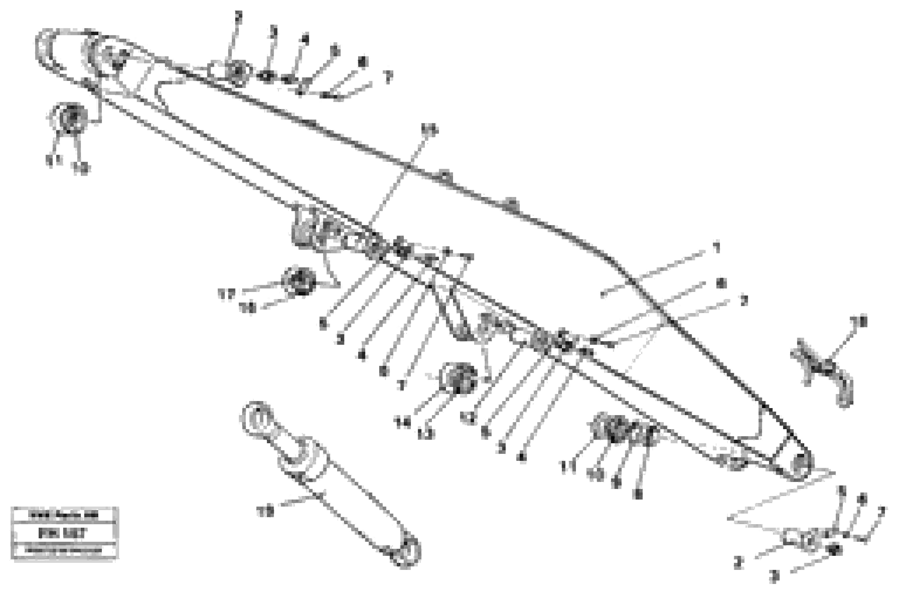 Схема запчастей Volvo EC300 - 1121 Handling boom EC300 ?KERMAN ?KERMAN EC300