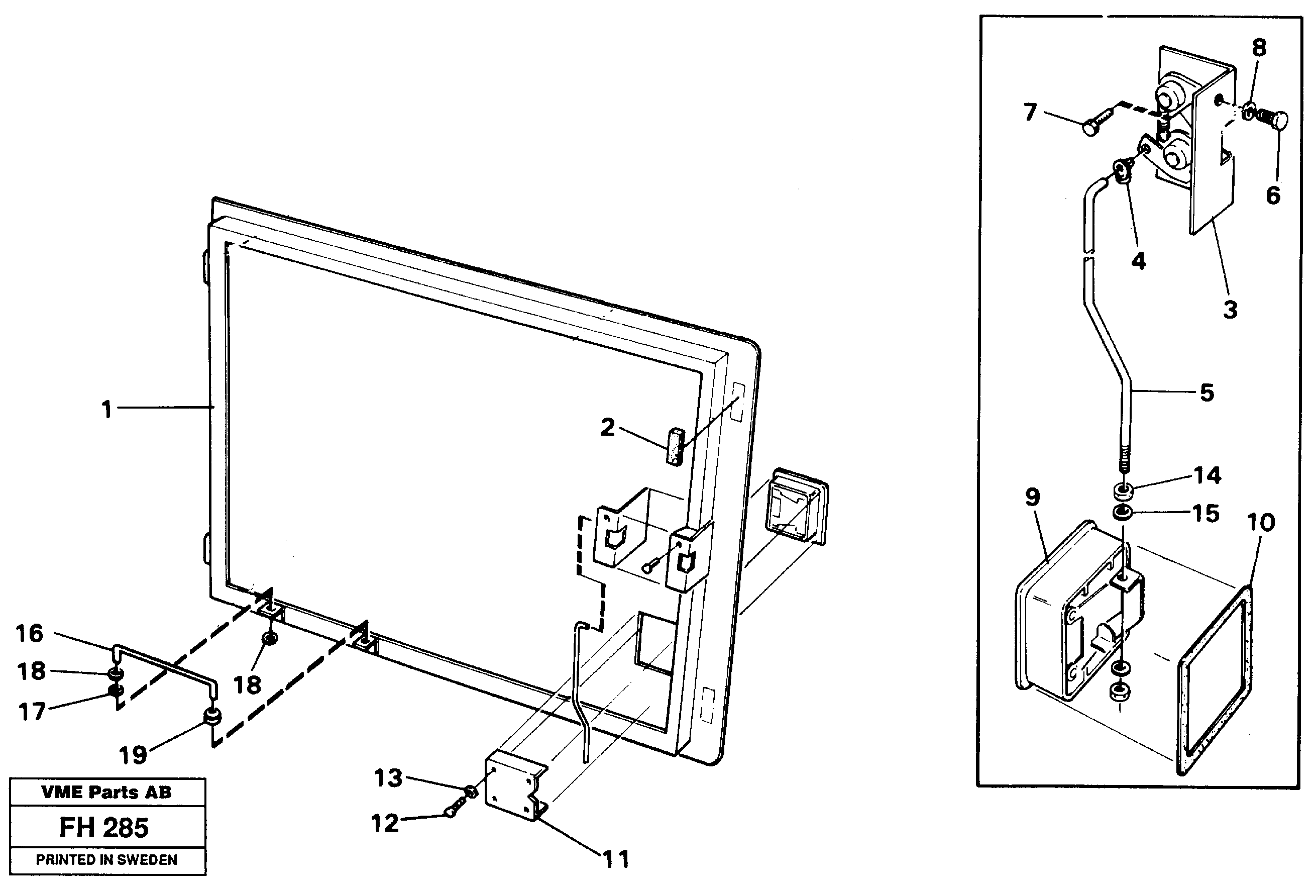 Схема запчастей Volvo EC300 - 39100 Door, Lh EC300 ?KERMAN ?KERMAN EC300