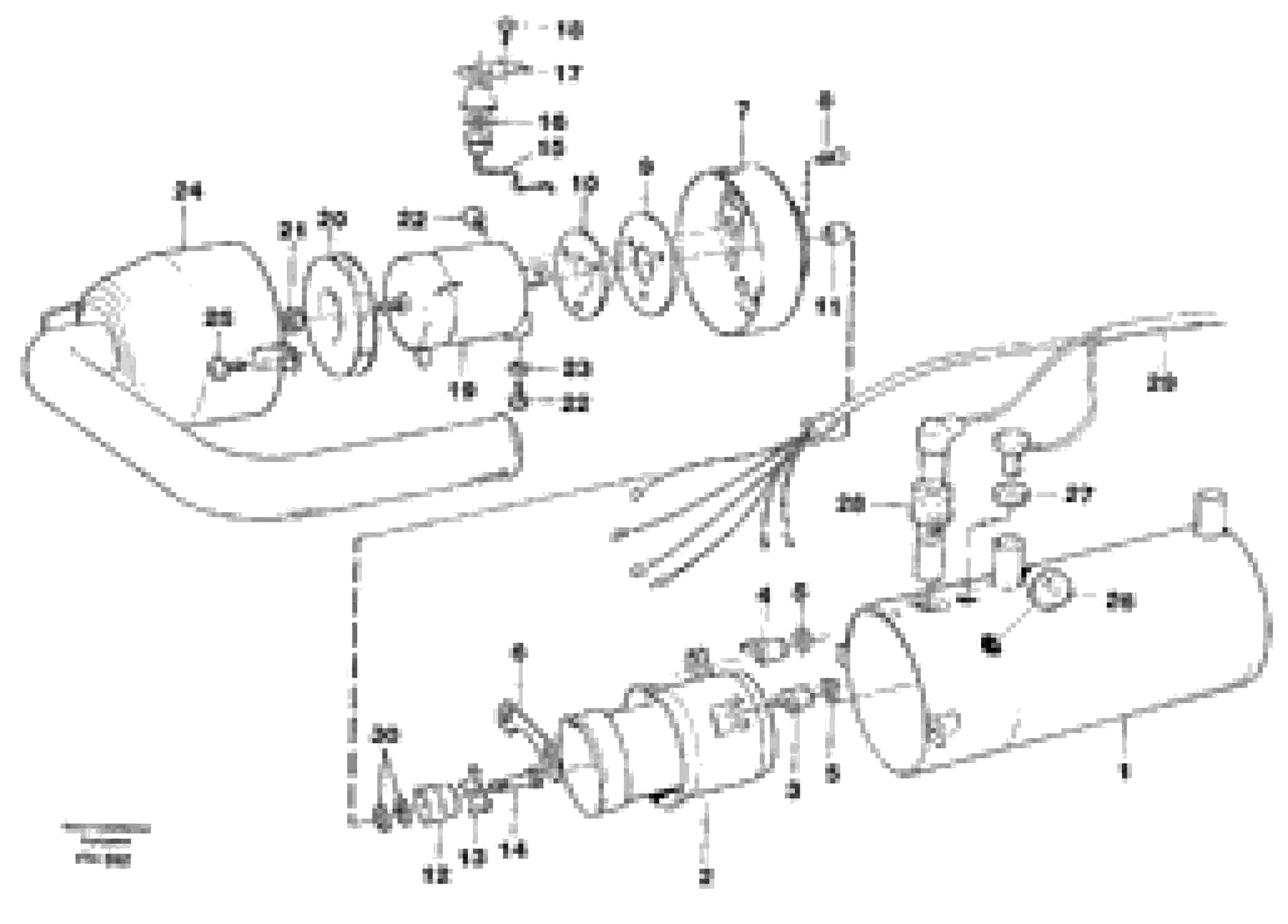 Схема запчастей Volvo EC300 - 27539 Heater, diesel EC300 ?KERMAN ?KERMAN EC300