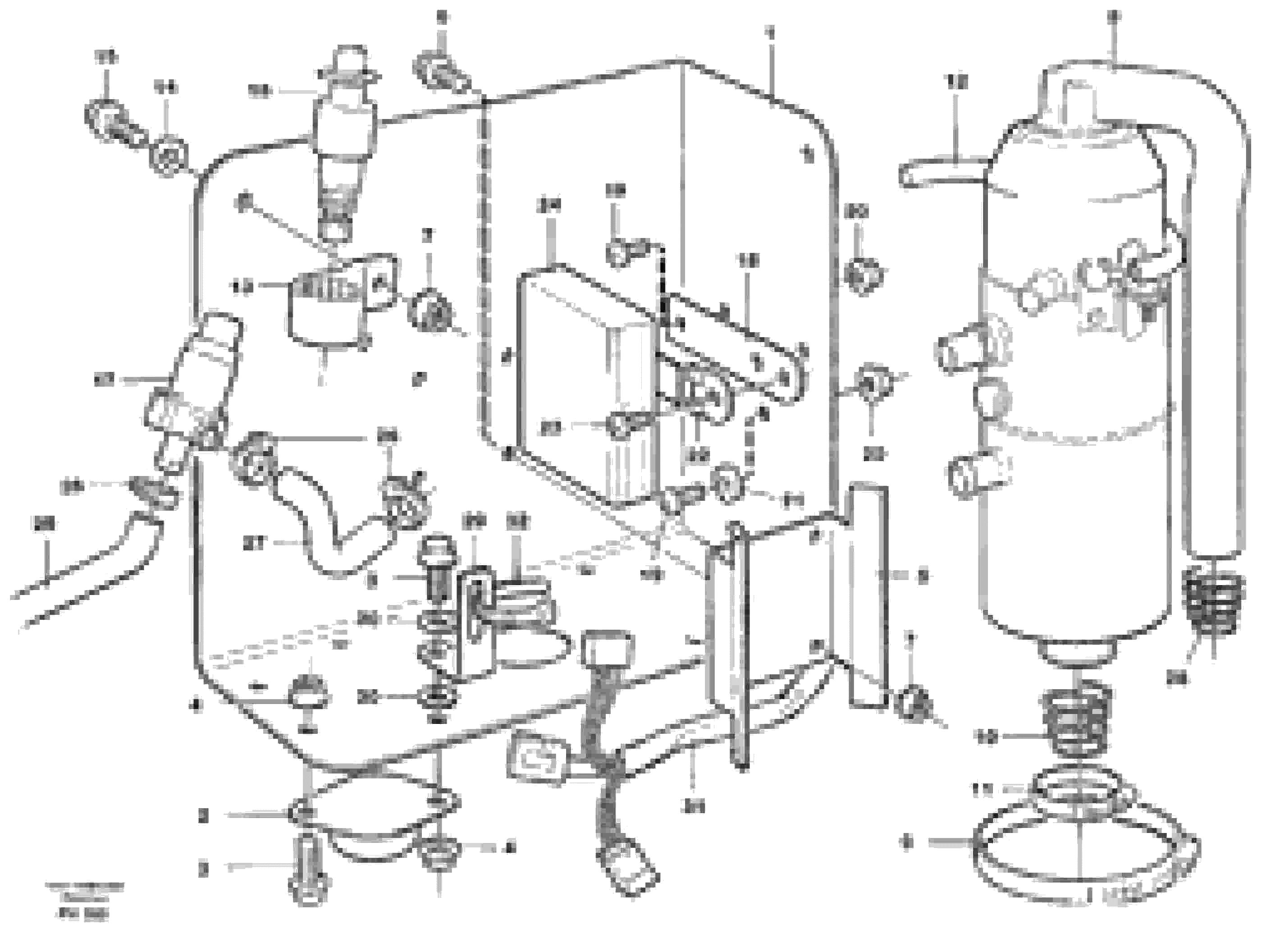 Схема запчастей Volvo EC300 - 88971 Heater, diesel EC300 ?KERMAN ?KERMAN EC300
