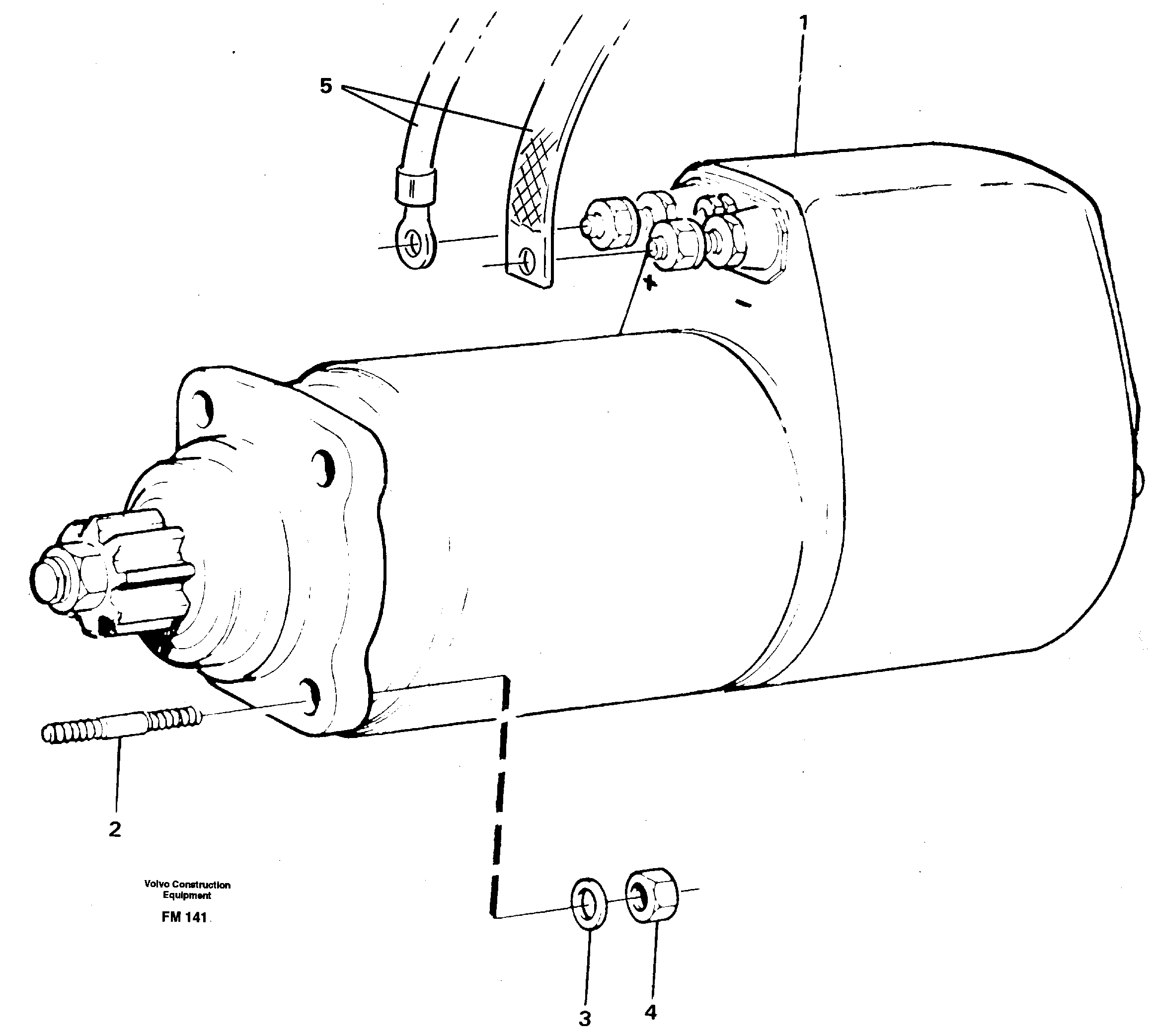 Схема запчастей Volvo EC650 - 26148 Starter motor, mounting EC650 ?KERMAN ?KERMAN EC650 SER NO - 538