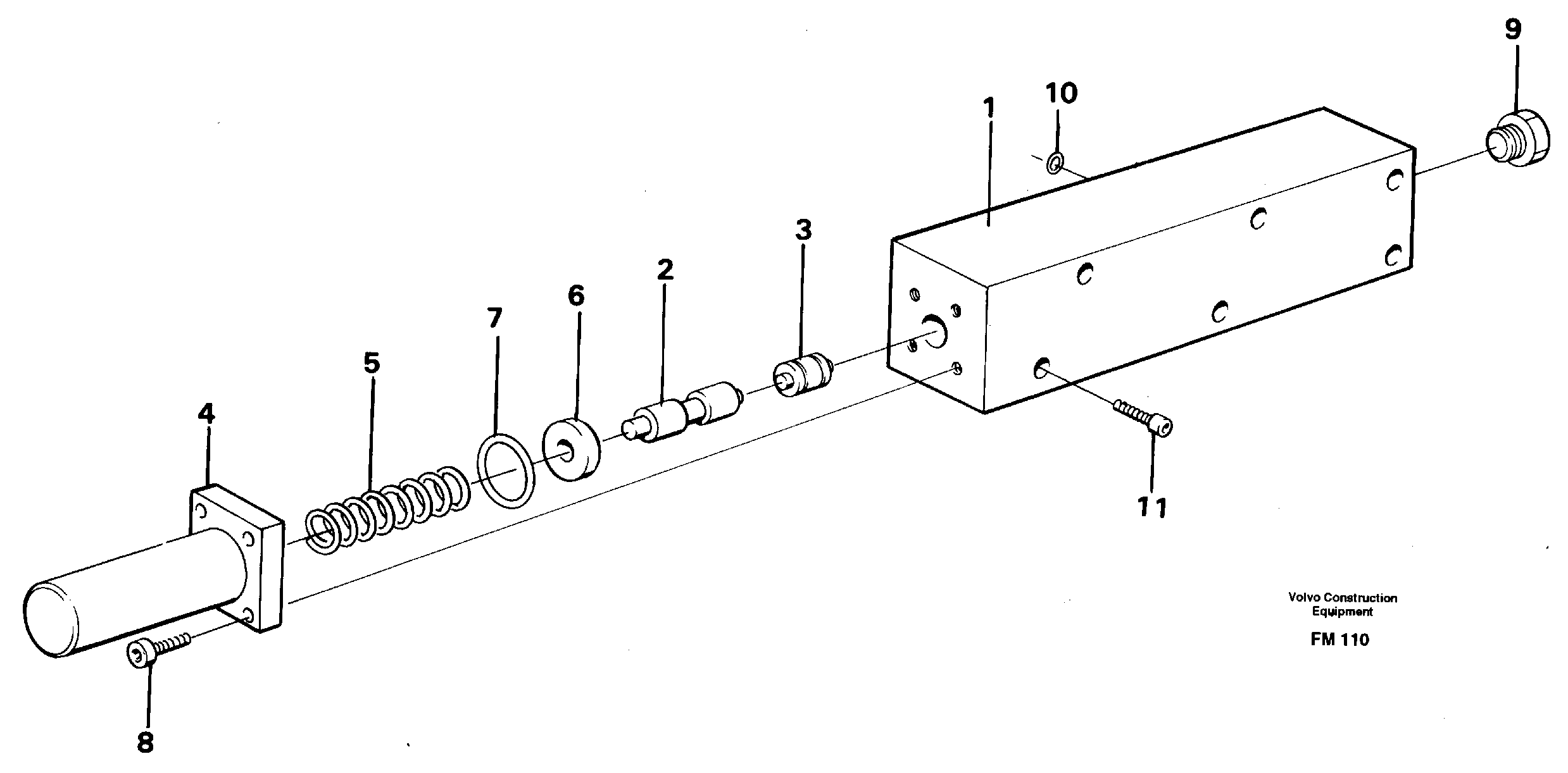 Схема запчастей Volvo EC650 - 14742 Fuel miser valve EC650 ?KERMAN ?KERMAN EC650 SER NO - 538