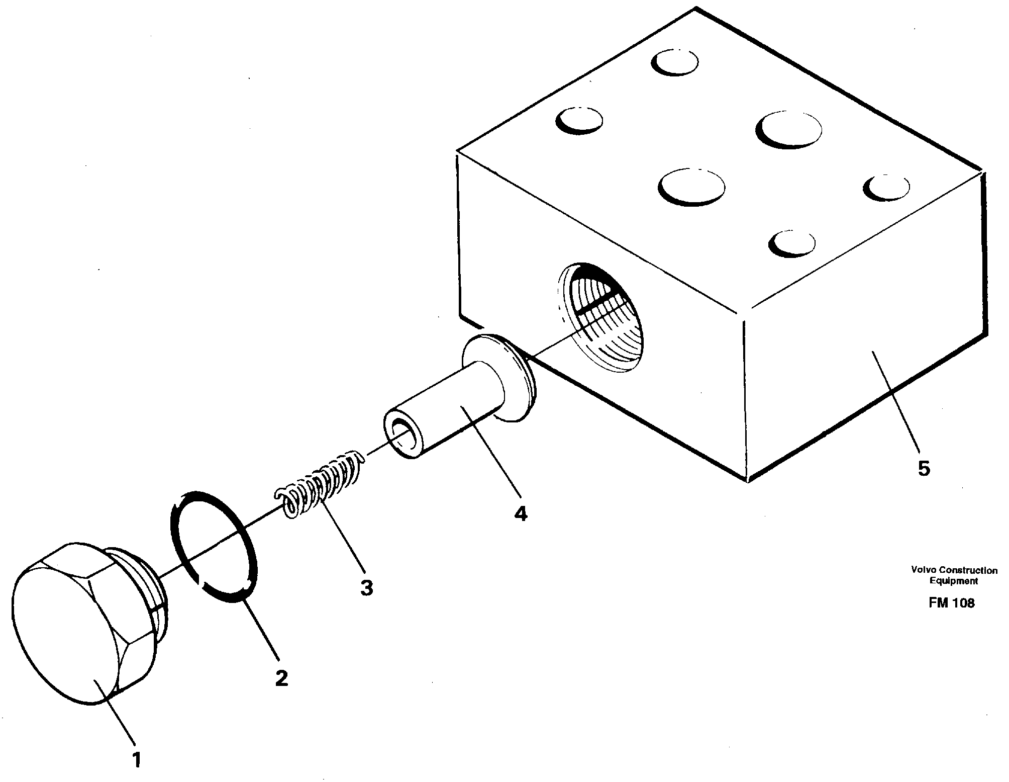 Схема запчастей Volvo EC650 - 26785 Anticavitation valve EC650 ?KERMAN ?KERMAN EC650 SER NO - 538