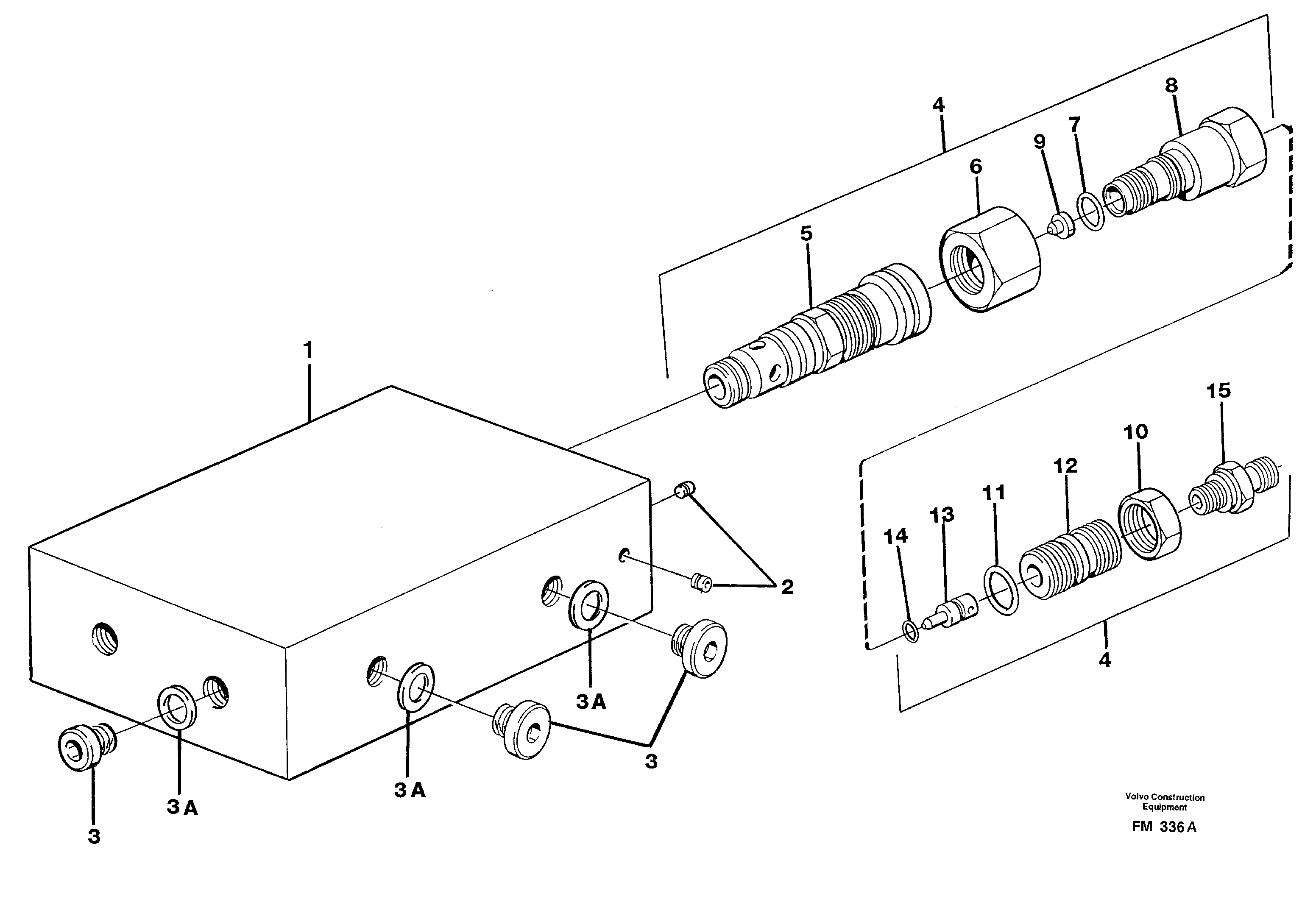 Схема запчастей Volvo EC650 - 31276 Pressure limiting valve, main valve EC650 ?KERMAN ?KERMAN EC650 SER NO - 538