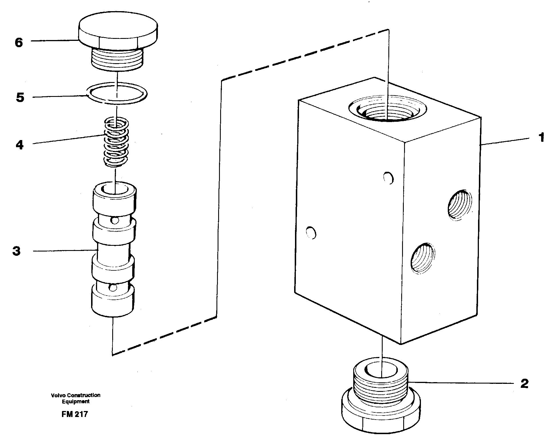 Схема запчастей Volvo EC650 - 26835 Valve, travel brake EC650 ?KERMAN ?KERMAN EC650 SER NO - 538