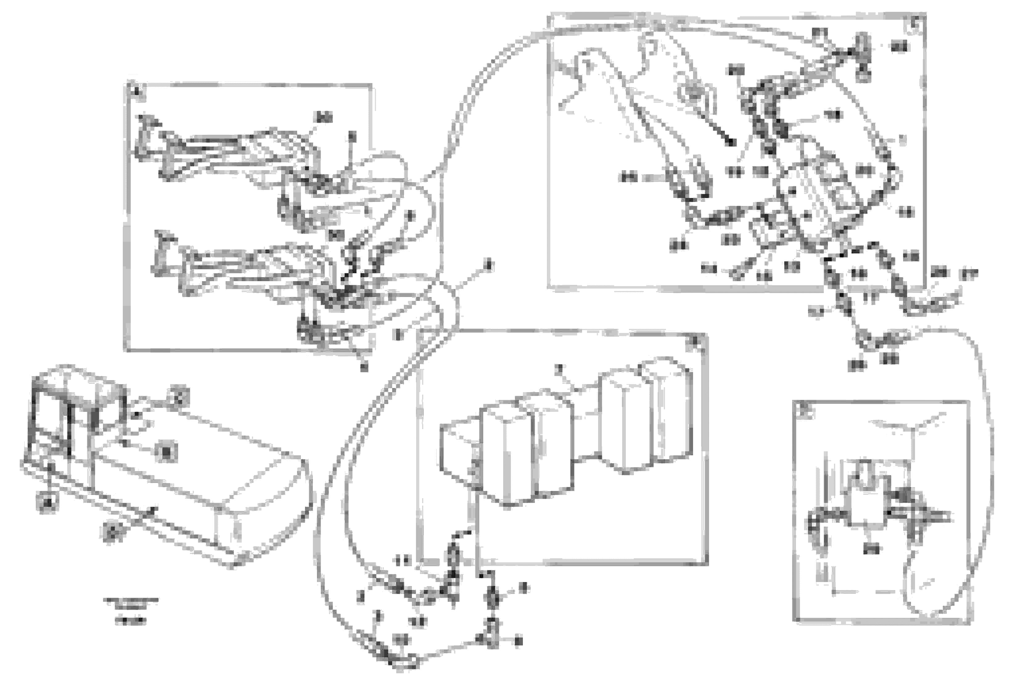 Схема запчастей Volvo EC650 - 27471 Hydraulic sytem, rotating equipment EC650 ?KERMAN ?KERMAN EC650 SER NO - 538