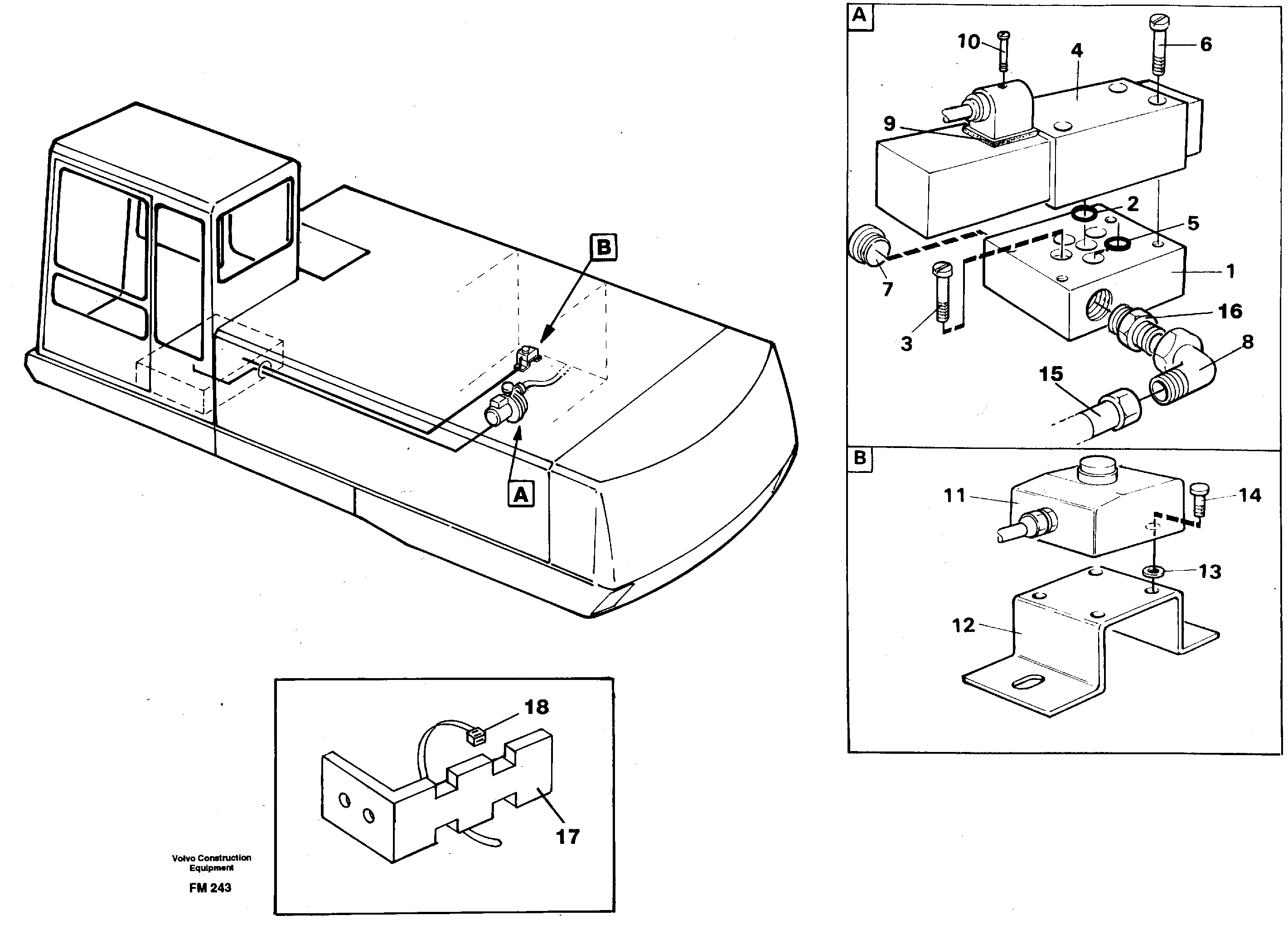 Схема запчастей Volvo EC650 - 35058 Overfilling guard EC650 ?KERMAN ?KERMAN EC650 SER NO - 538