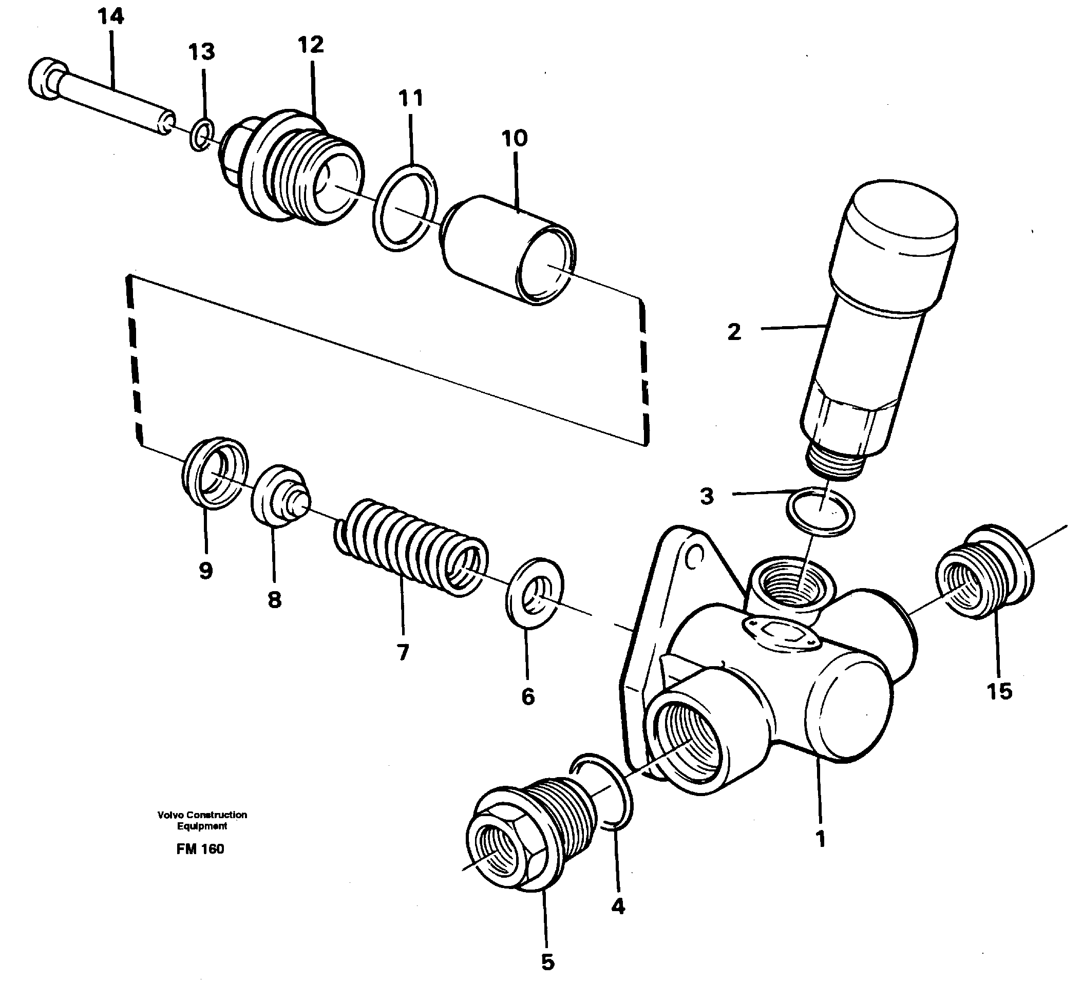 Схема запчастей Volvo EC650 - 92241 Feed pump EC650 ?KERMAN ?KERMAN EC650 SER NO - 538