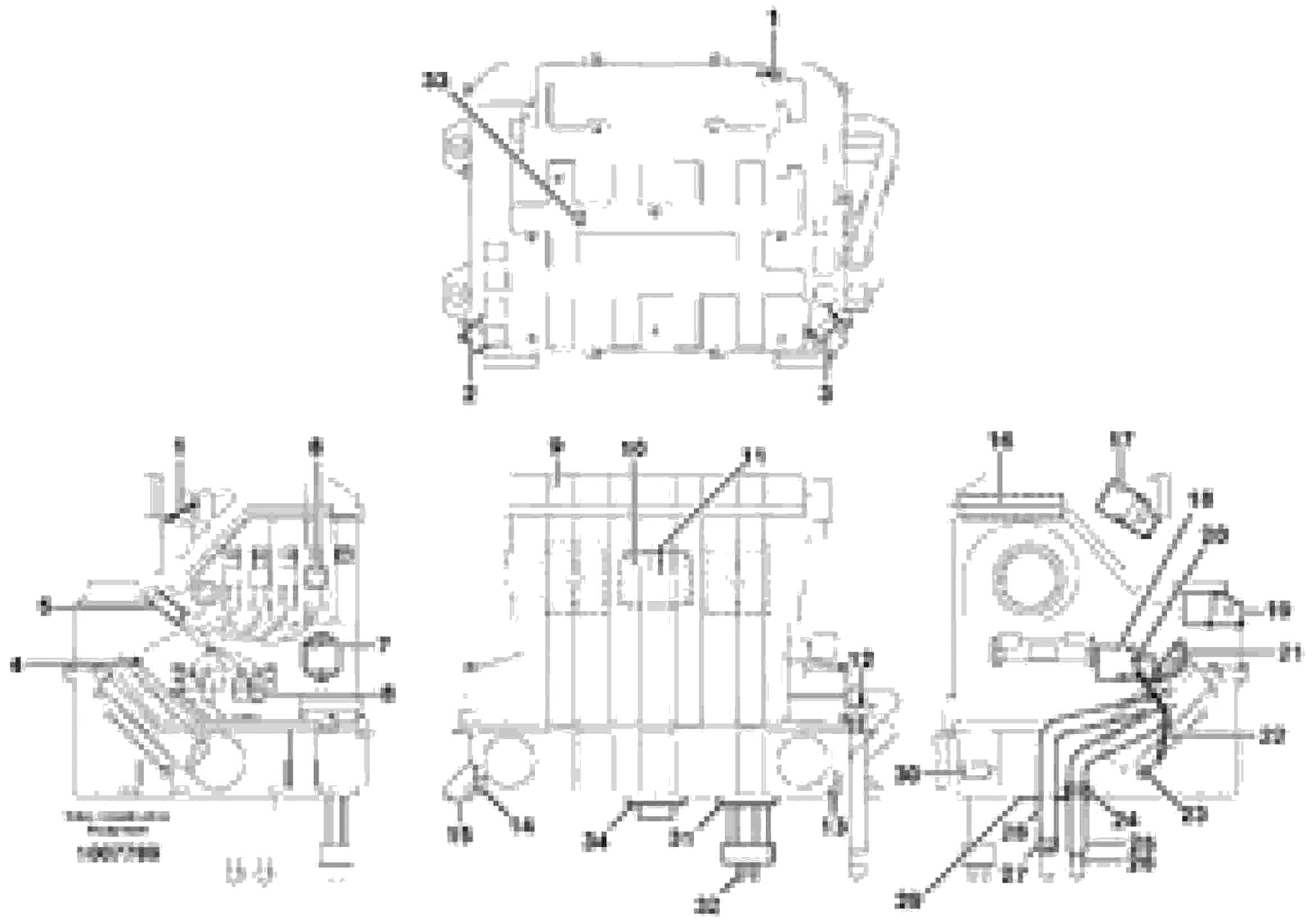 Схема запчастей Volvo EW160B - 105662 Air conditioning unit, cooling and heater EW160B